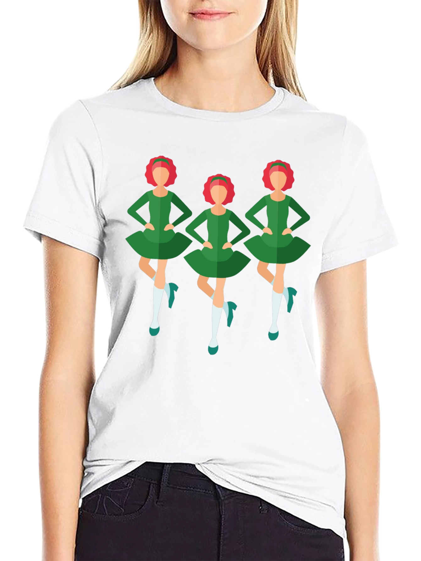Irish Dancers Graphic T-Shirt