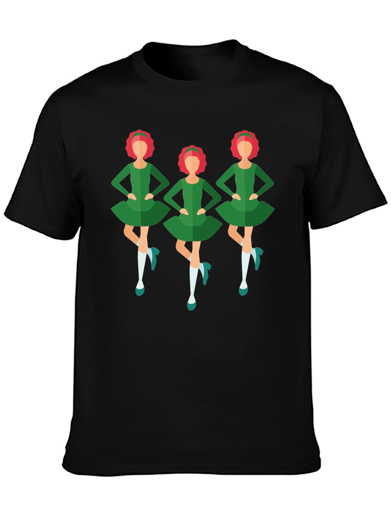 Irish Dancers Graphic T-Shirt