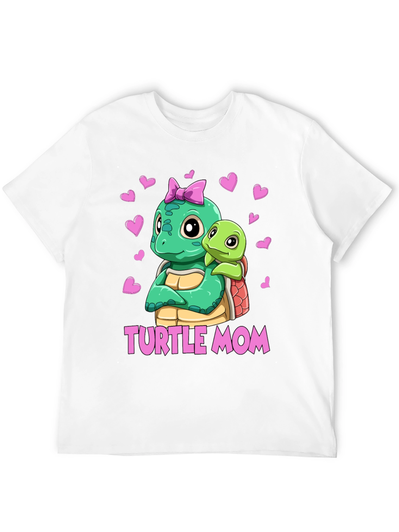 Turtle Mom Graphic Tee - Cute Mothers Day Shirt