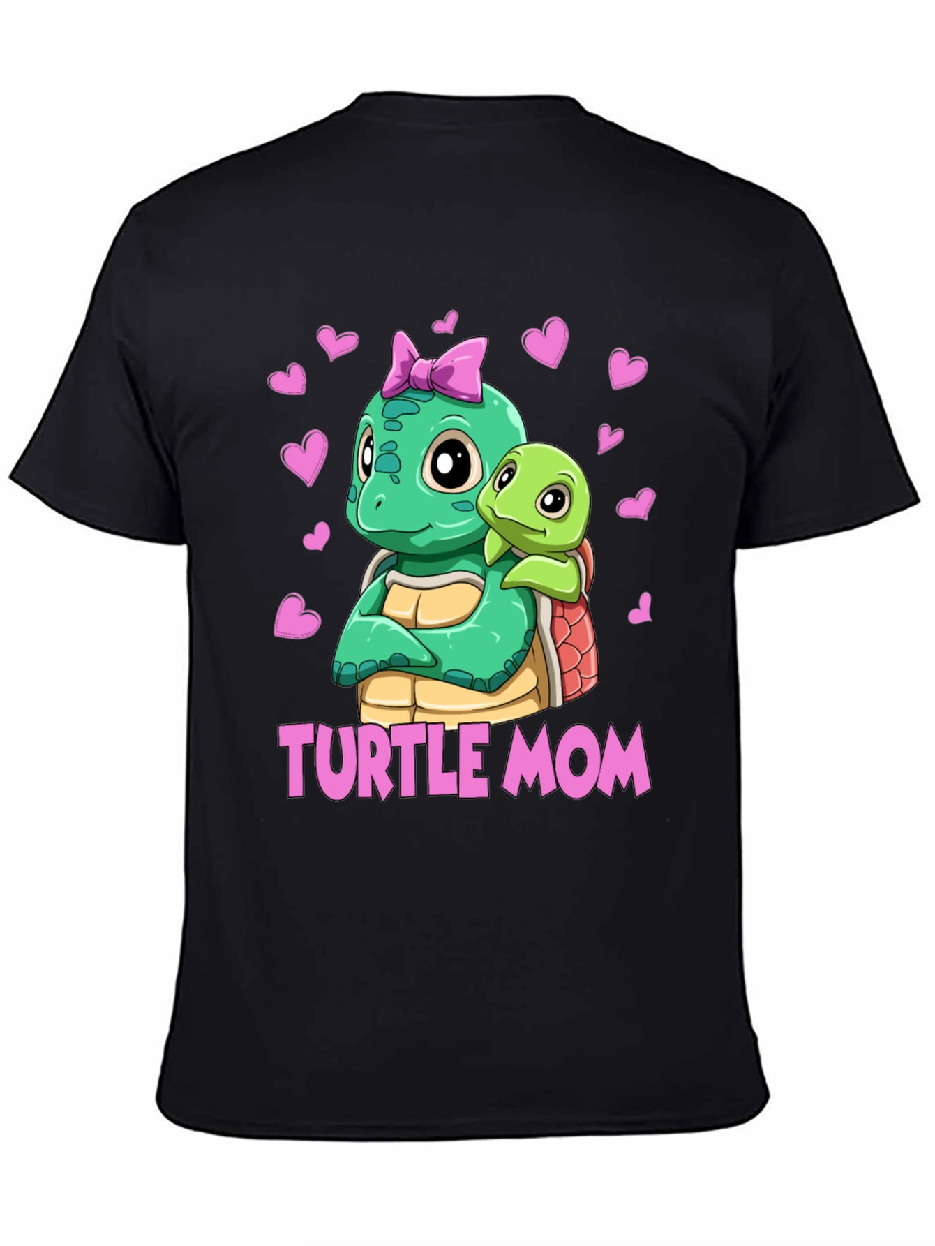 Turtle Mom Graphic Tee - Cute Mothers Day Shirt