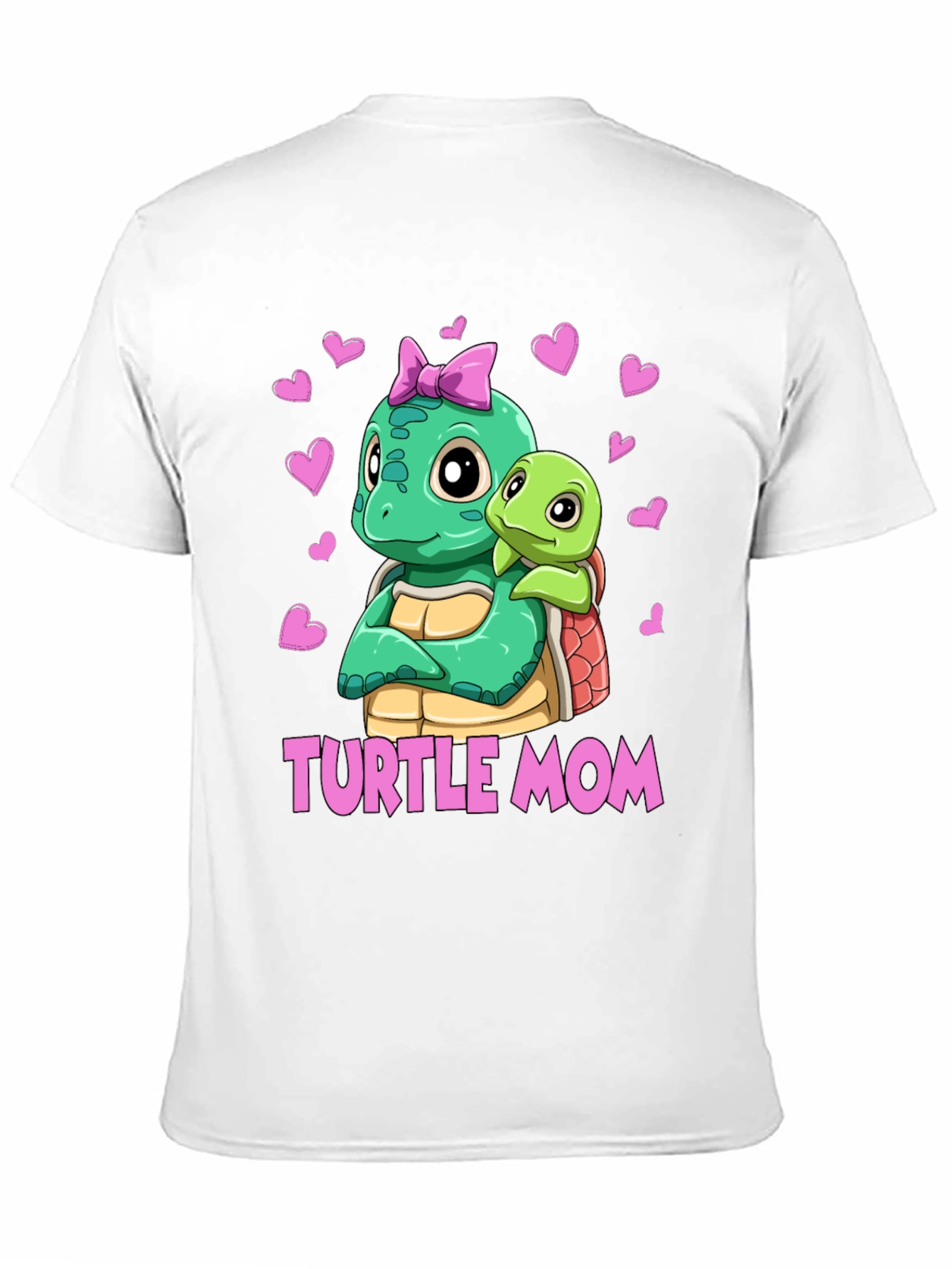 Turtle Mom Graphic Tee - Cute Mothers Day Shirt