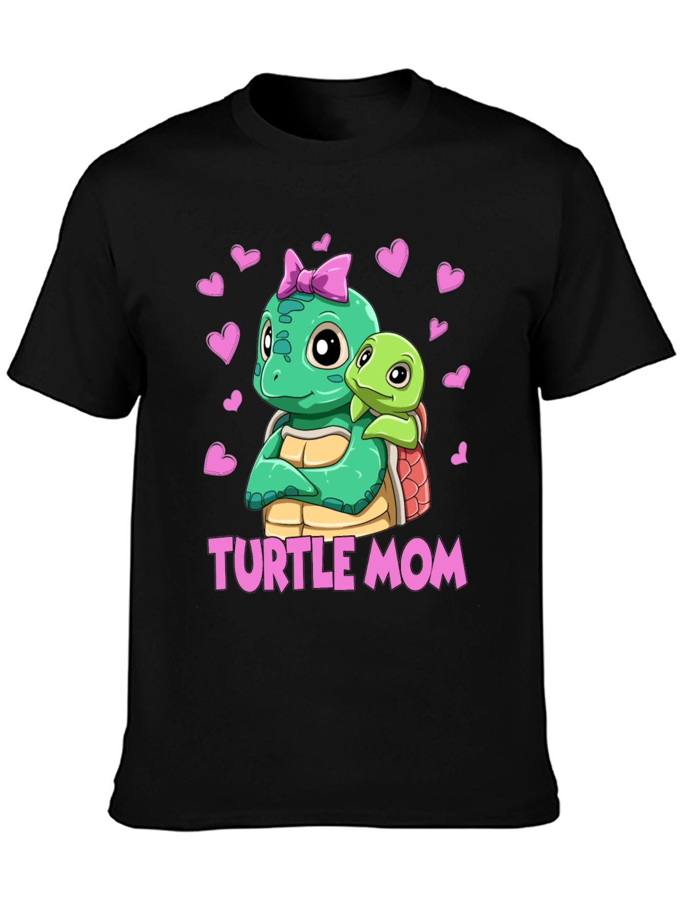 Turtle Mom Graphic Tee - Cute Mothers Day Shirt