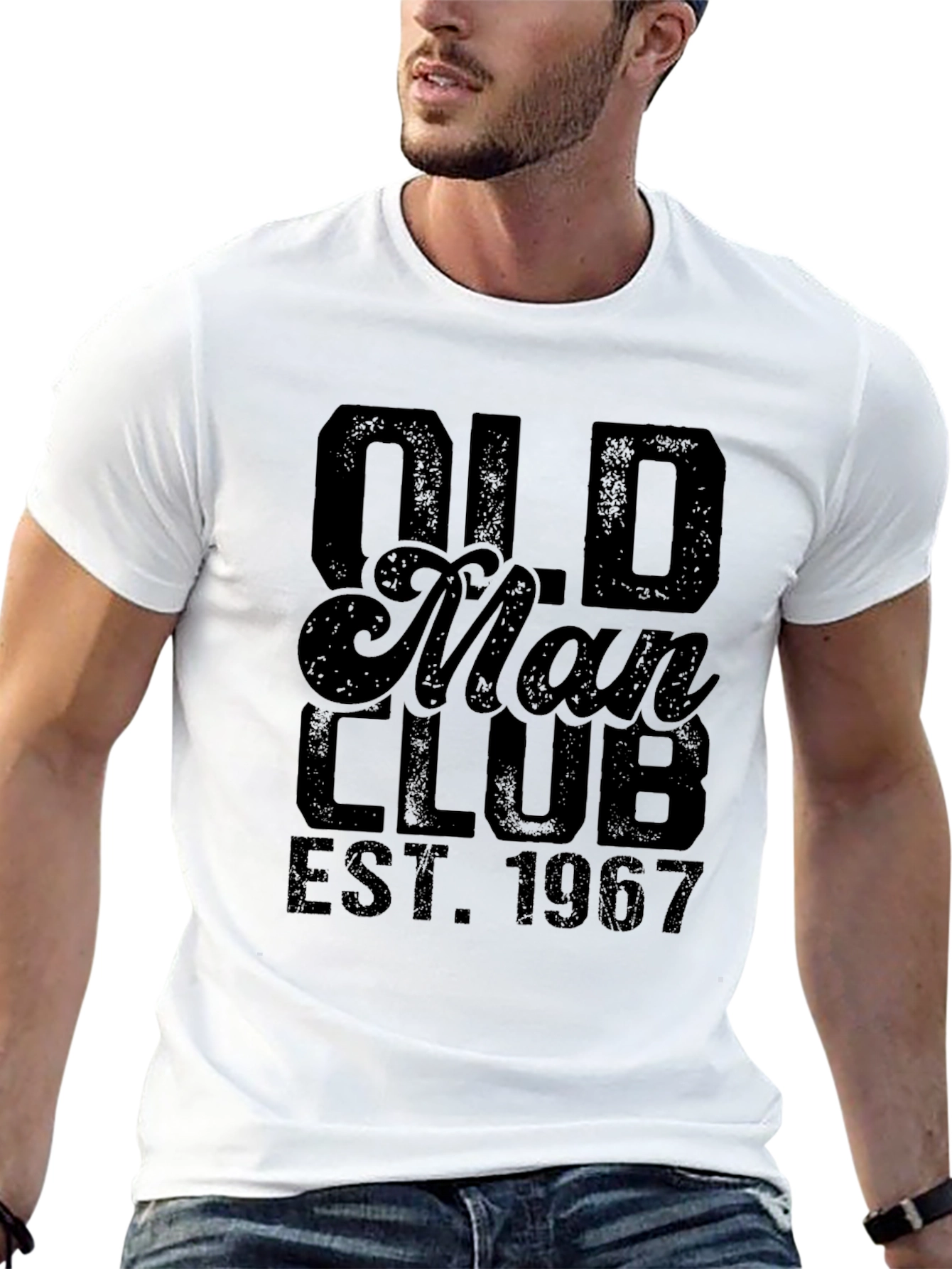 Old Man Club 1967 Black T-Shirt