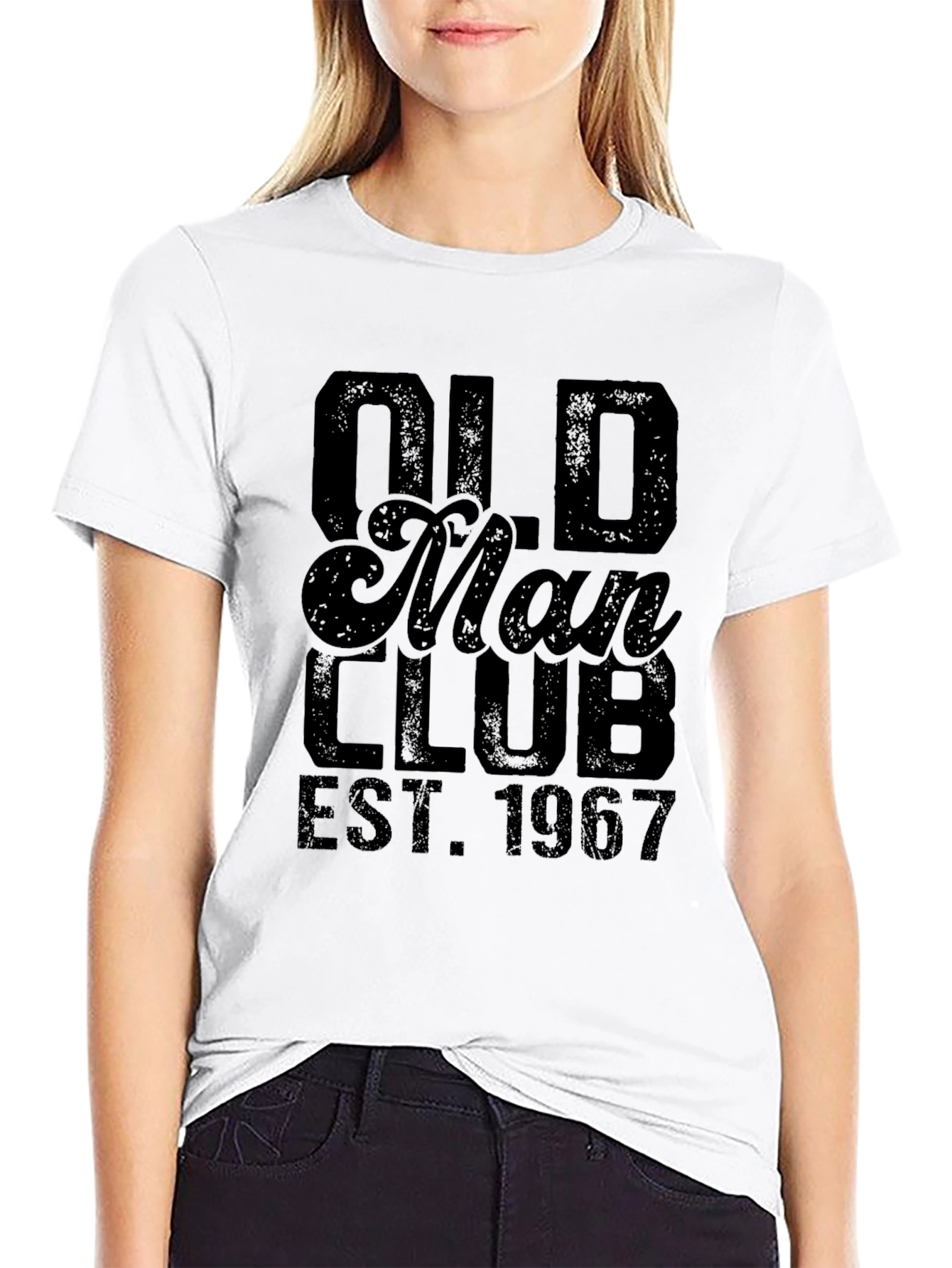 Old Man Club 1967 Black T-Shirt
