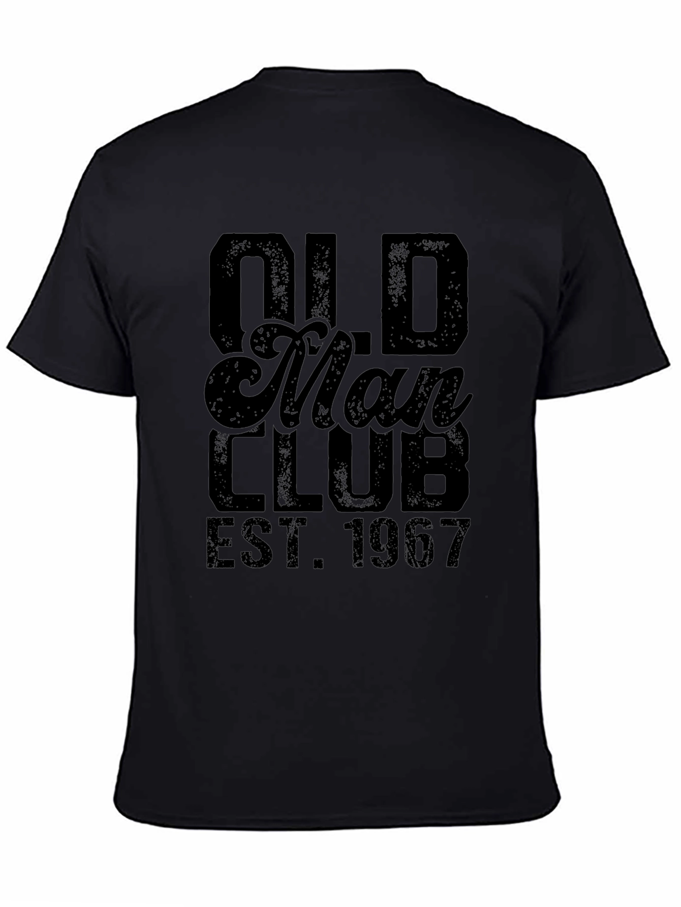 Old Man Club 1967 Black T-Shirt