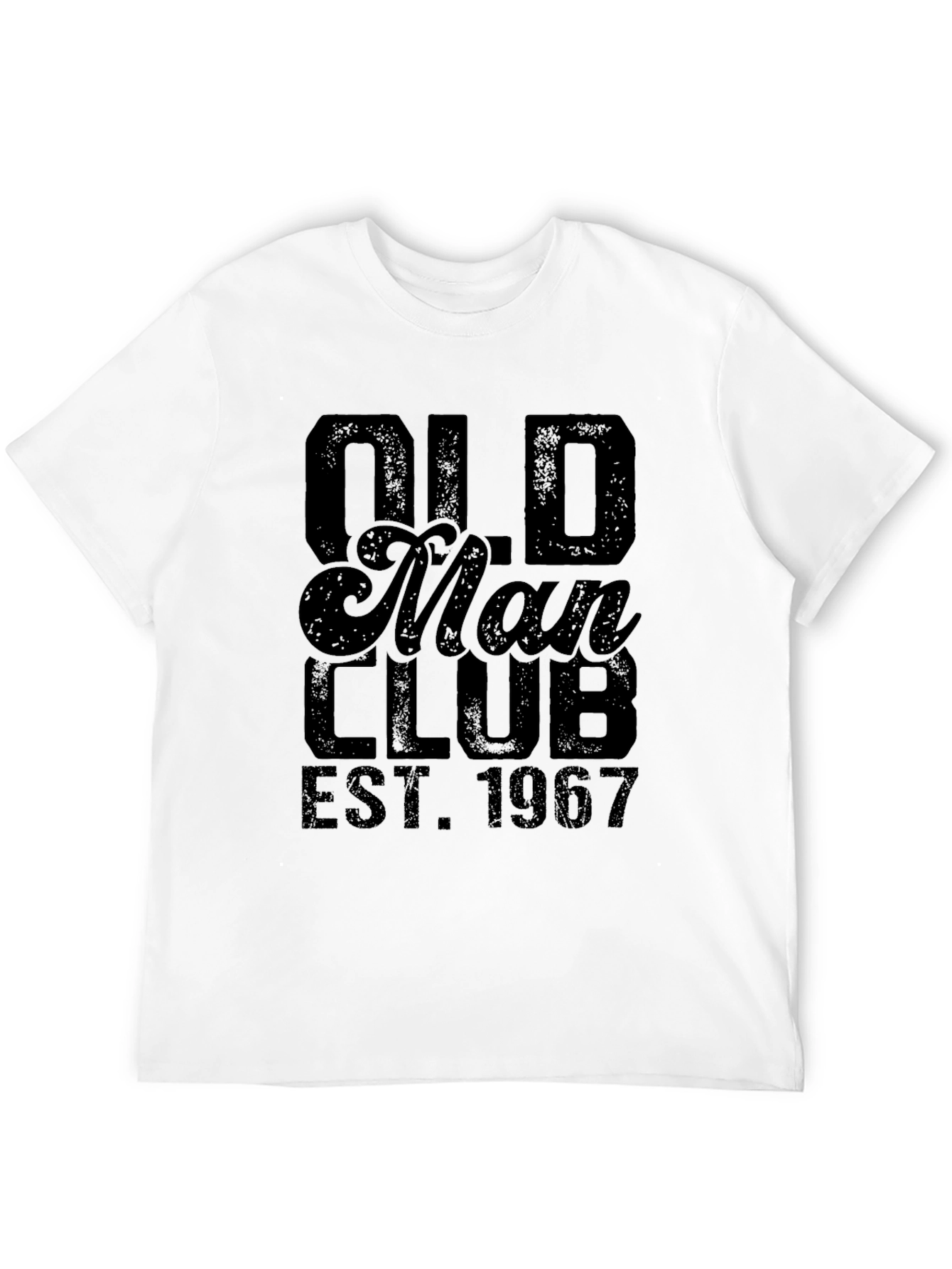 Old Man Club 1967 Black T-Shirt