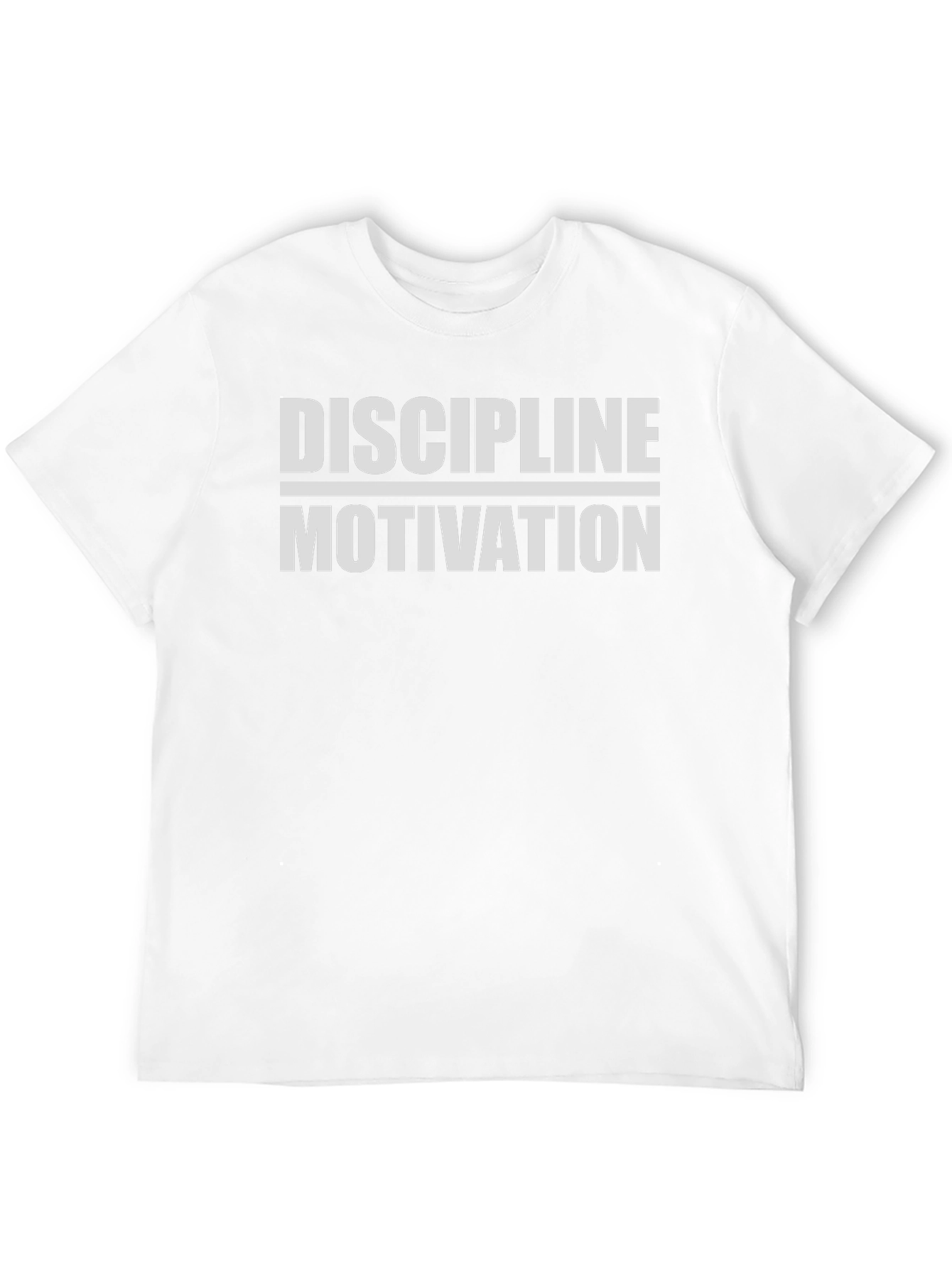 Discipline Motivation Graphic T-Shirt