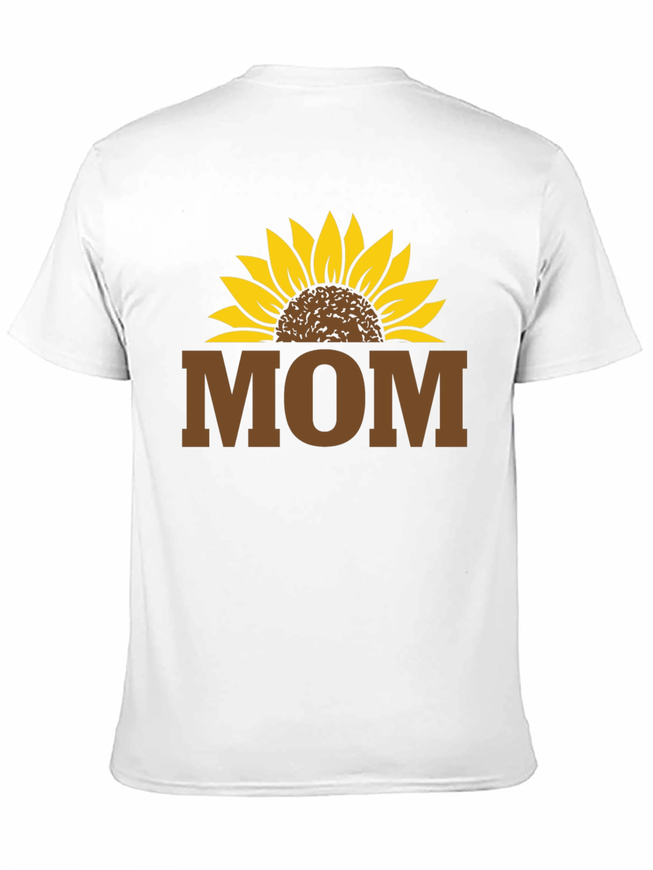 Sunflower Mom T-Shirt - Black Graphic Tee