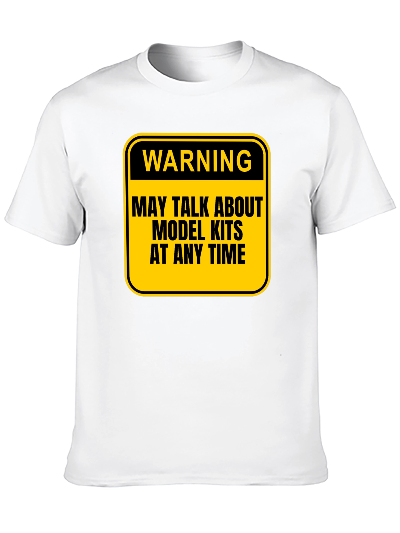Model Kit Warning T-Shirt