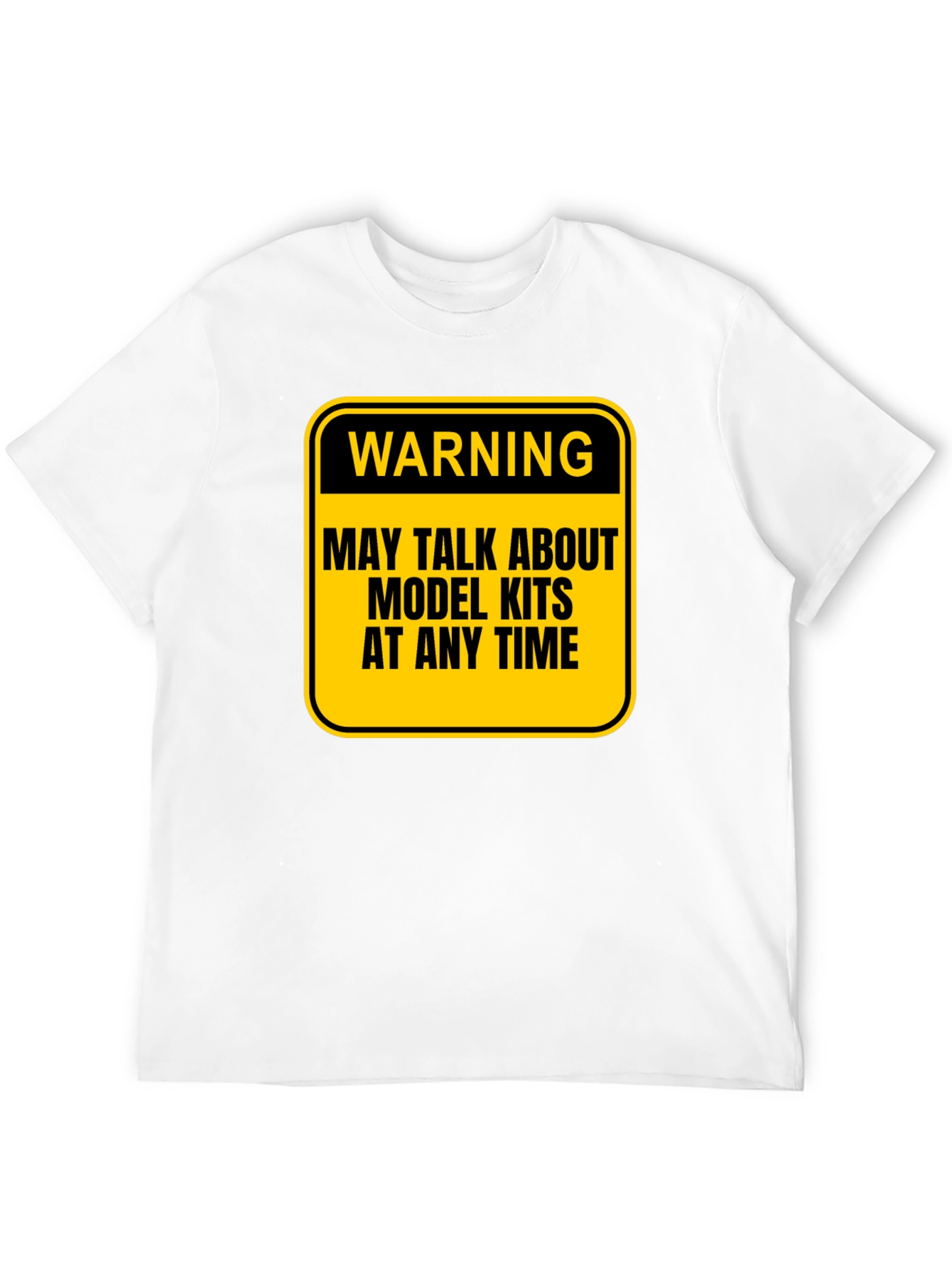 Model Kit Warning T-Shirt