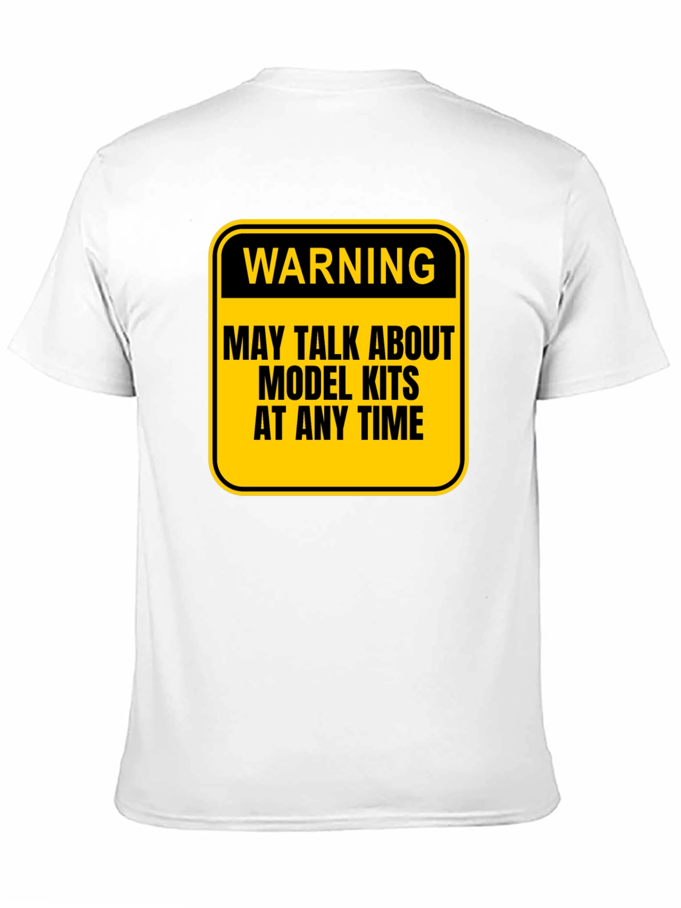Model Kit Warning T-Shirt