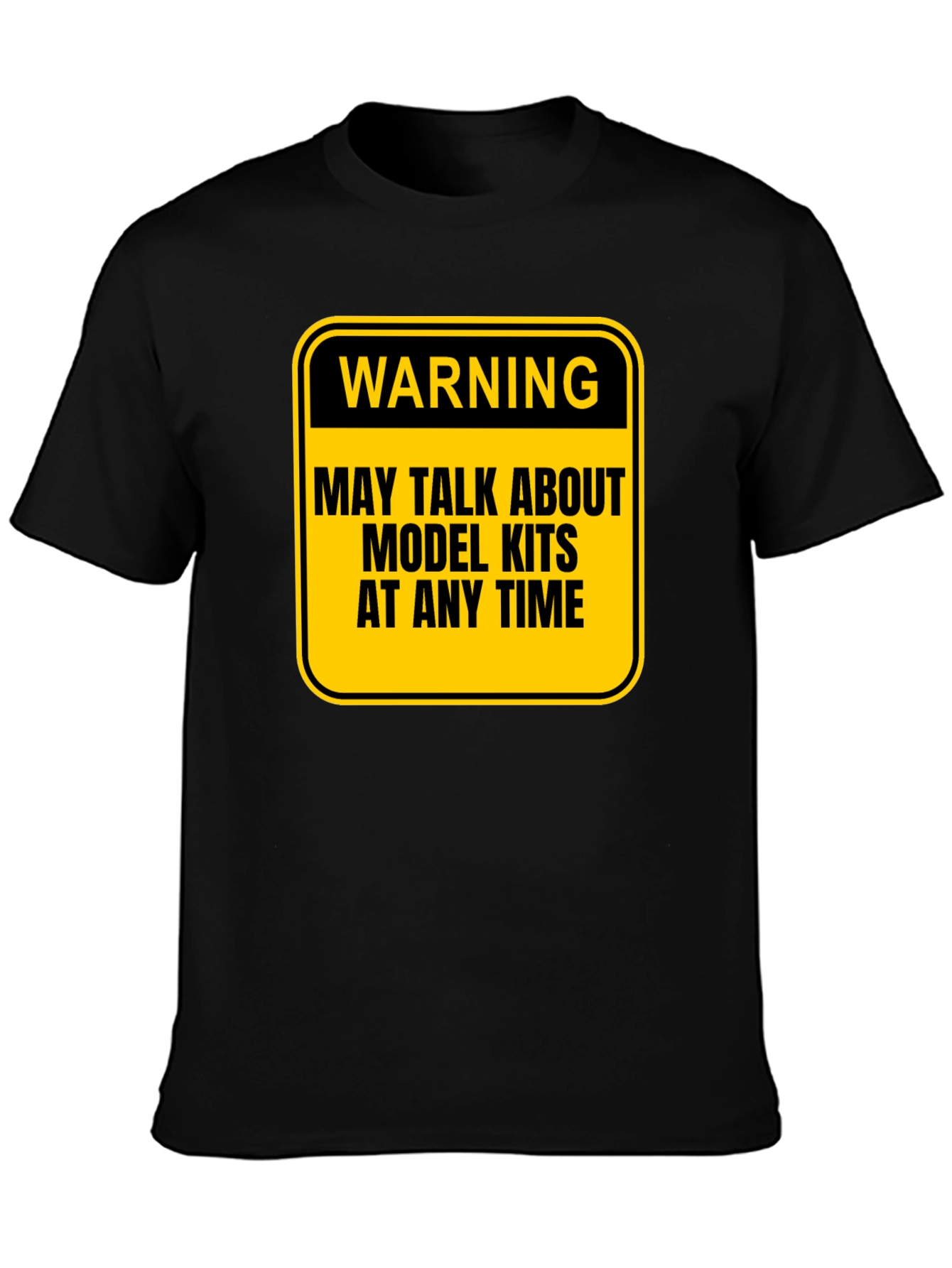 Model Kit Warning T-Shirt
