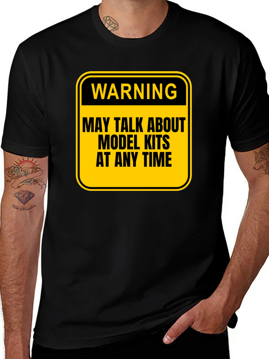 Model Kit Warning T-Shirt