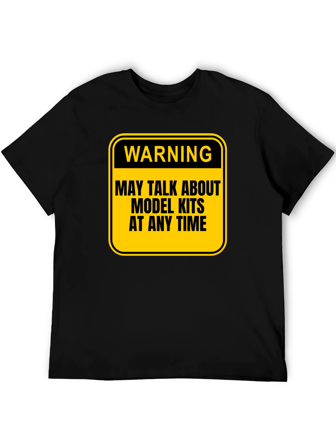 Model Kit Warning T-Shirt