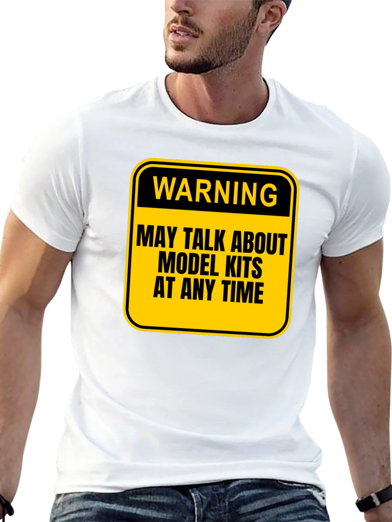 Model Kit Warning T-Shirt