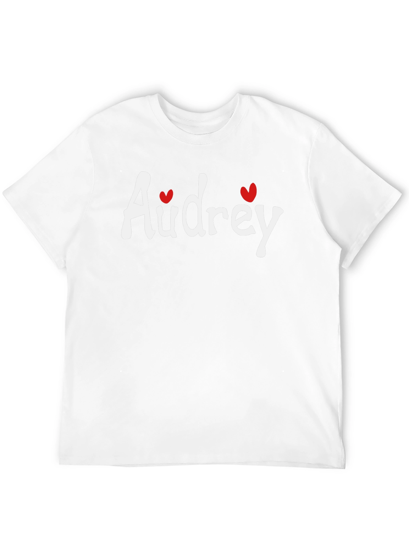 Audrey Heart Graphic Black T-Shirt
