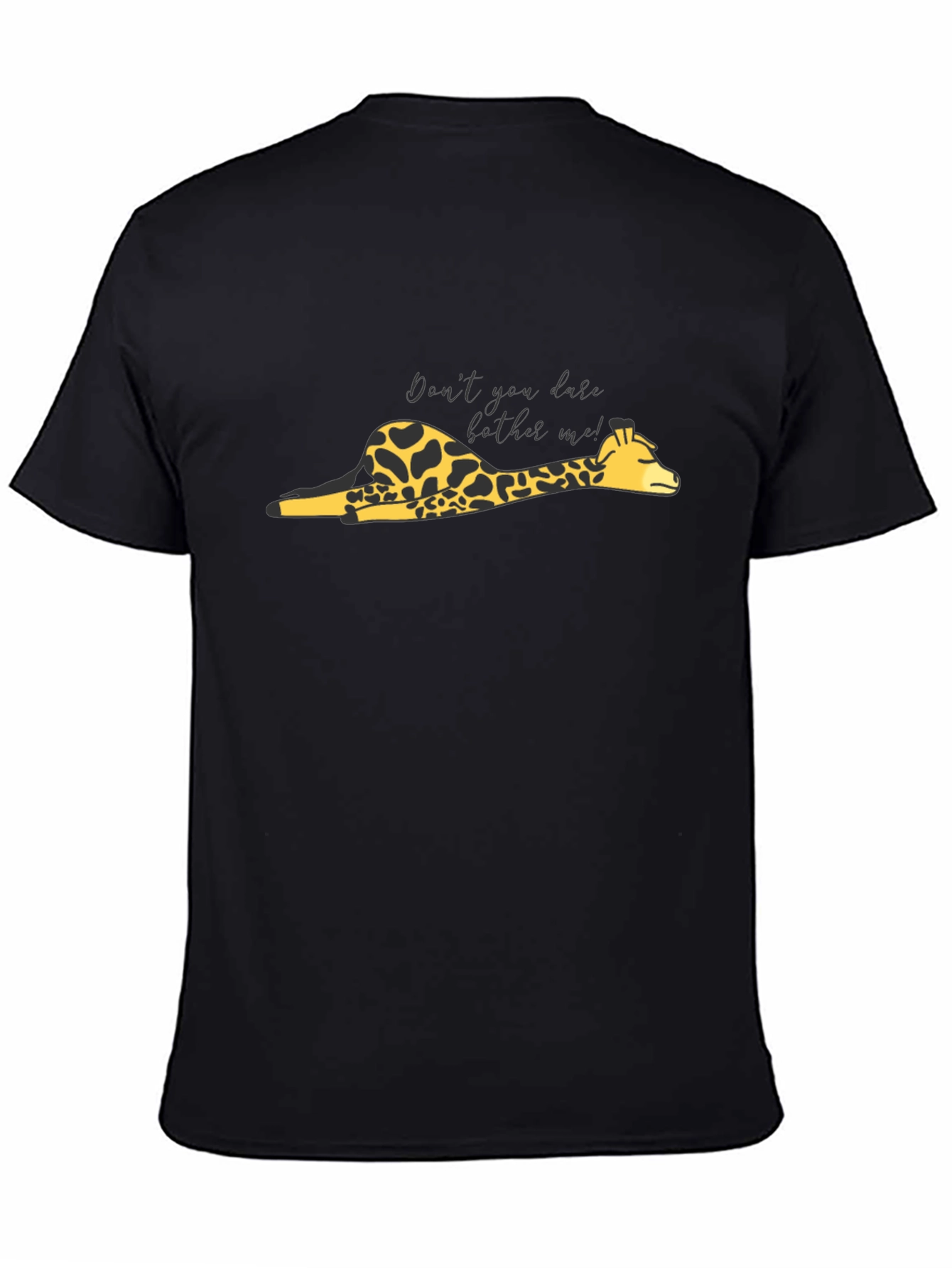 Lazy Giraffe Graphic Tee - Dont Bother Me!