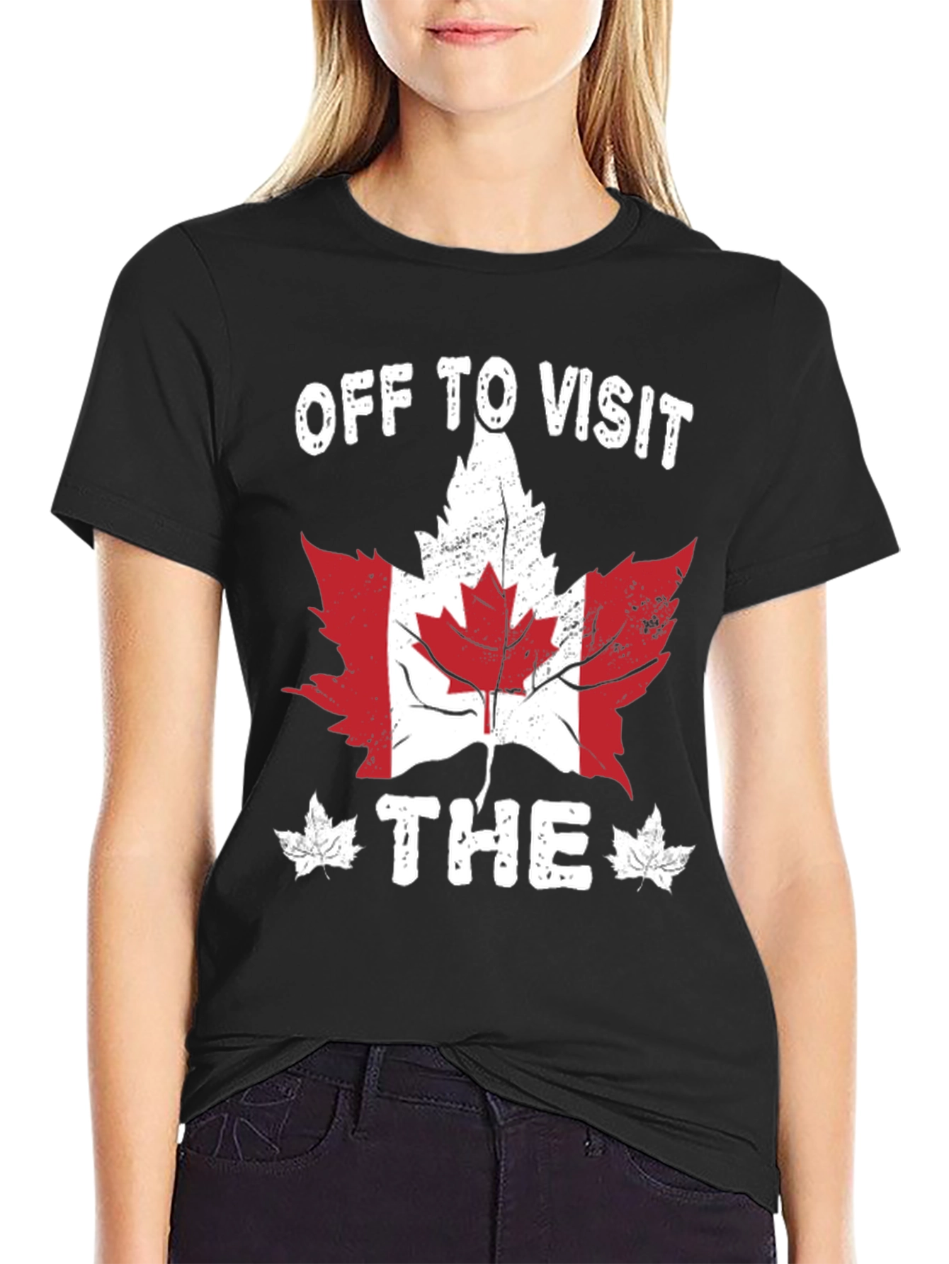 Canada Maple Leaf T-Shirt - Visit Canada!