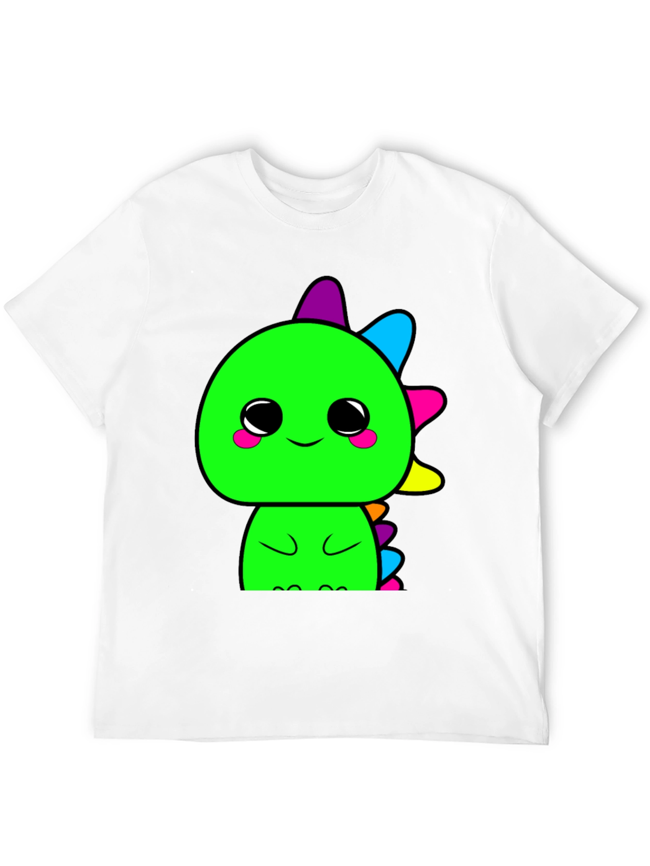 Cute Kawaii Dinosaur Graphic T-Shirt