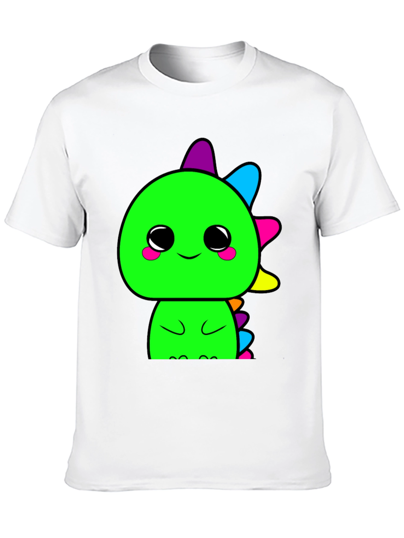 Cute Kawaii Dinosaur Graphic T-Shirt