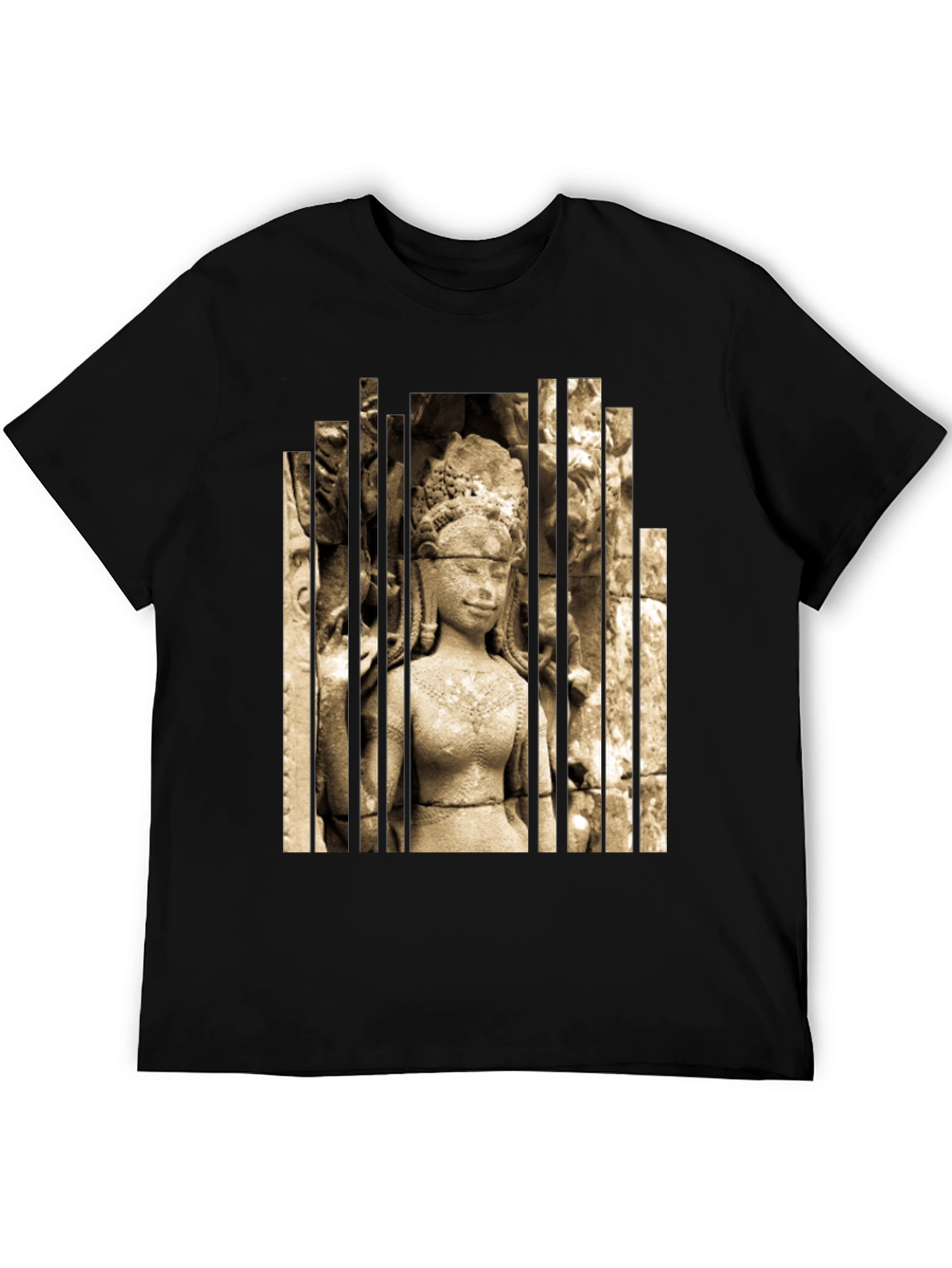 Ancient Temple Statue Graphic Tee