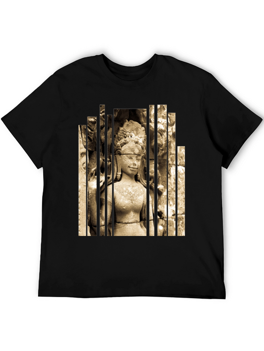 Ancient Temple Statue Graphic Tee