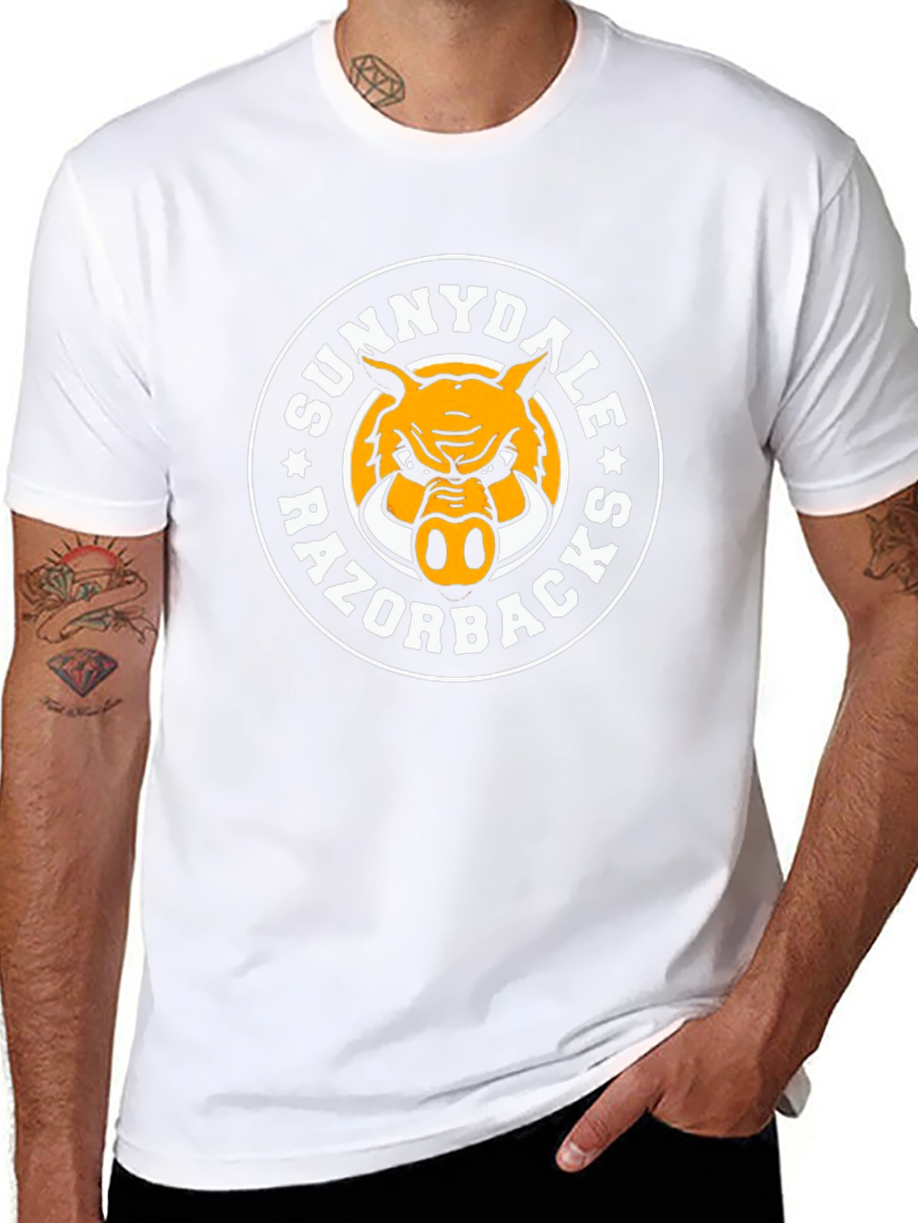 Sunnydale Razorbacks Graphic Tee - Black