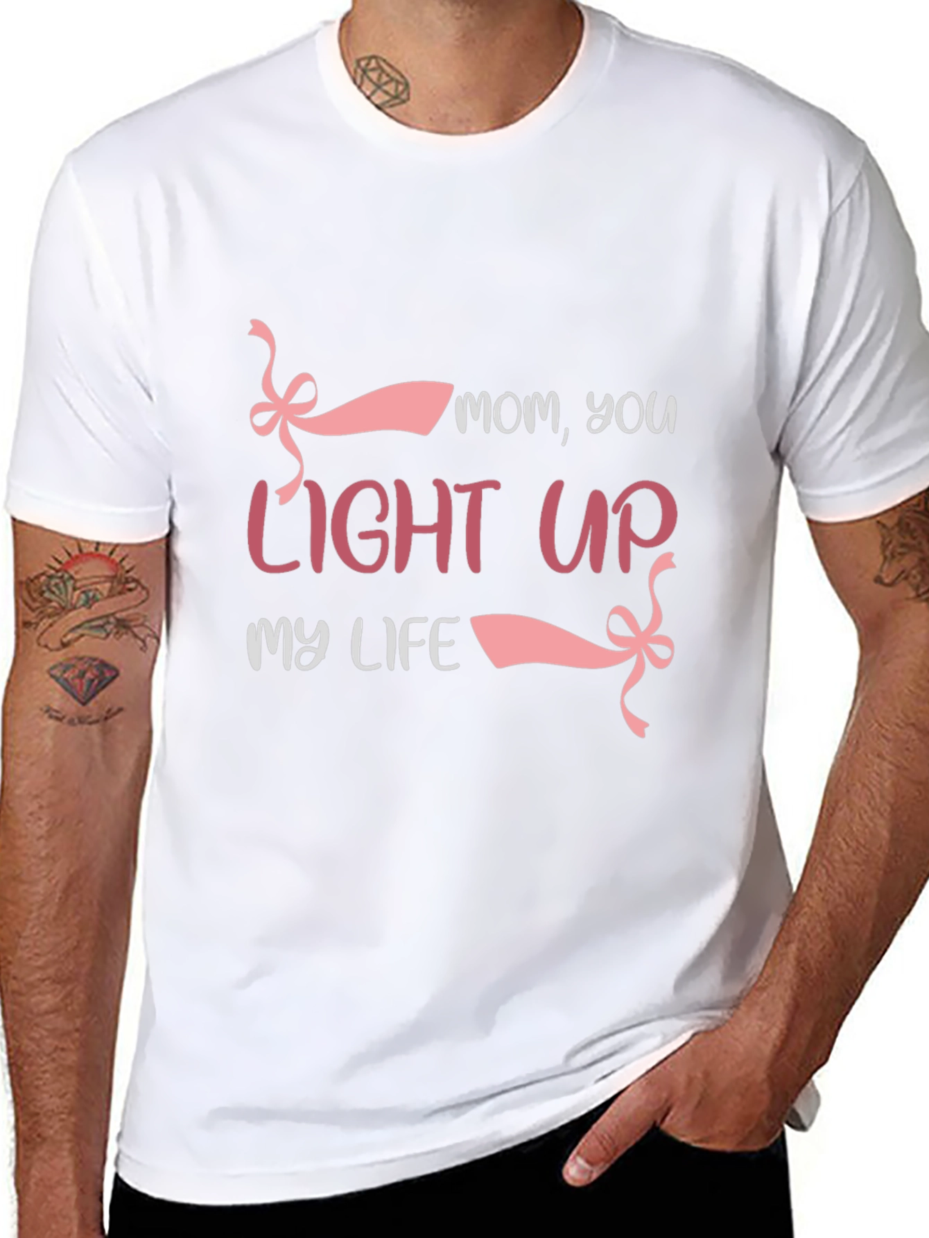 Mom You Light Up My Life Graphic Tee