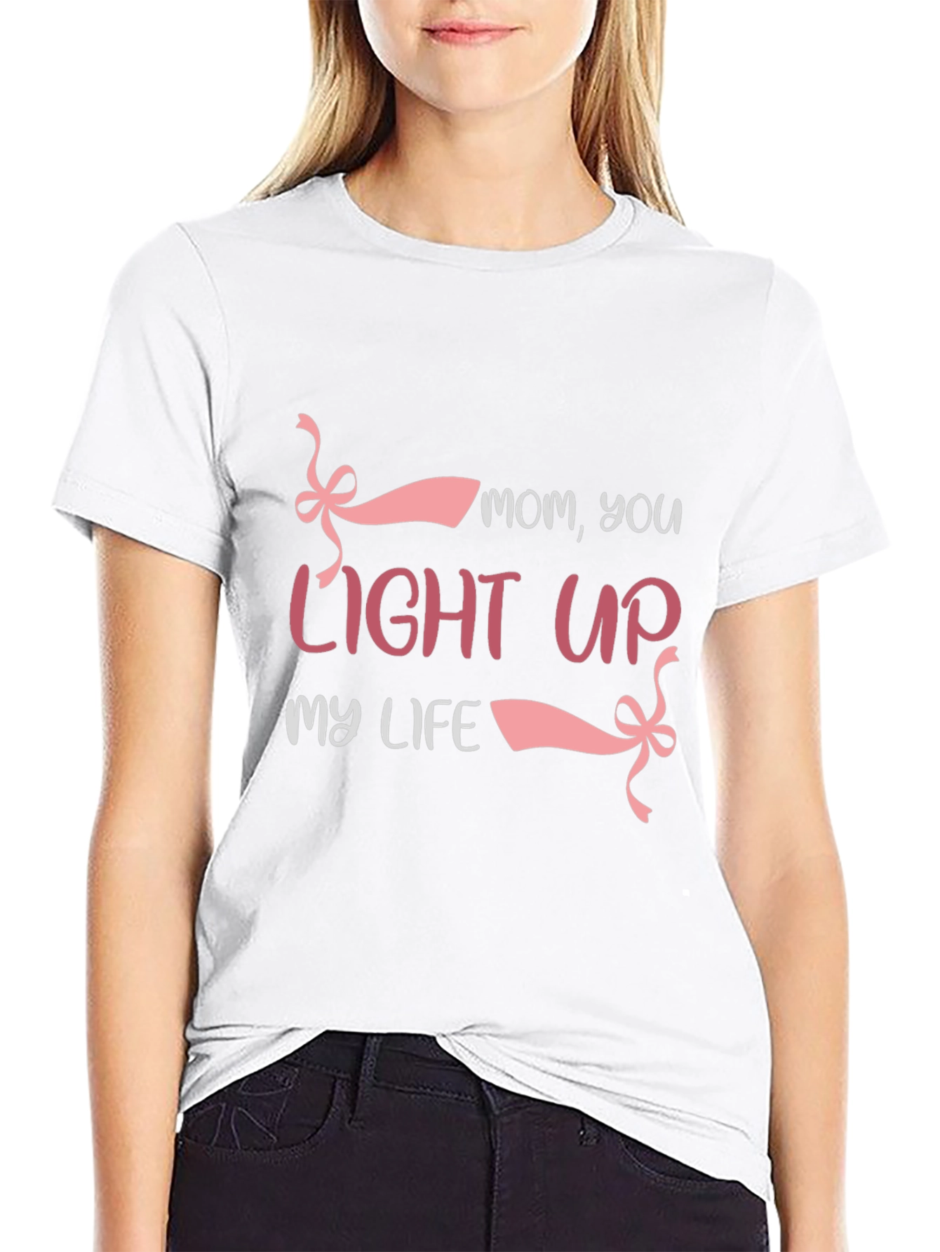 Mom You Light Up My Life Graphic Tee
