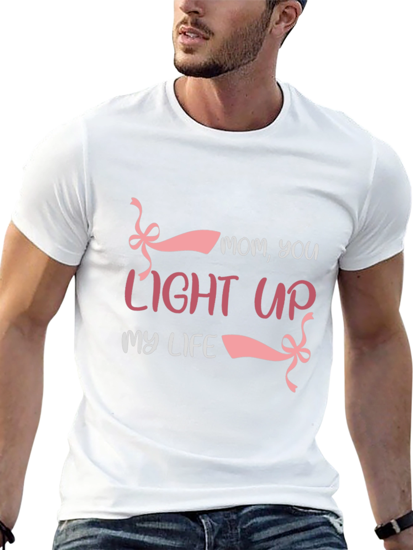 Mom You Light Up My Life Graphic Tee