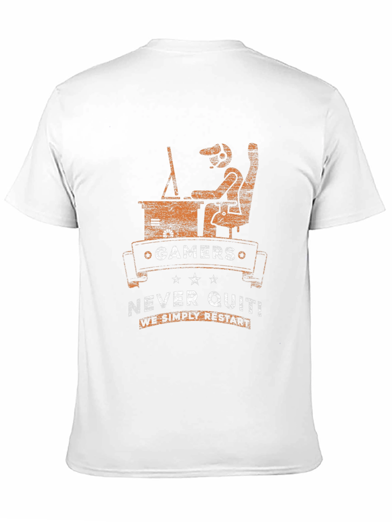 Gamers Never Quit T-Shirt - Funny Gaming Tee