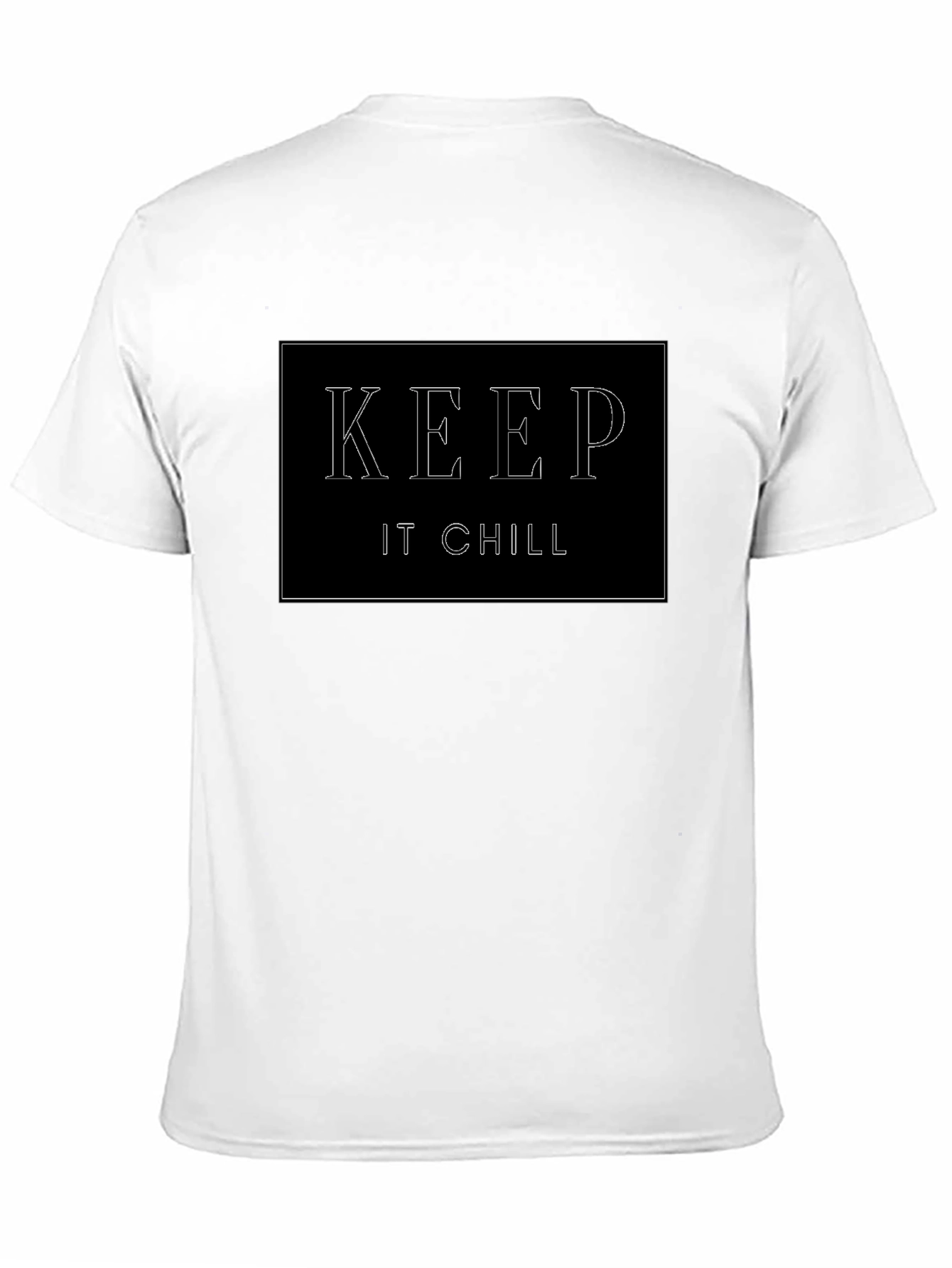 Keep It Chill Black Graphic Tee