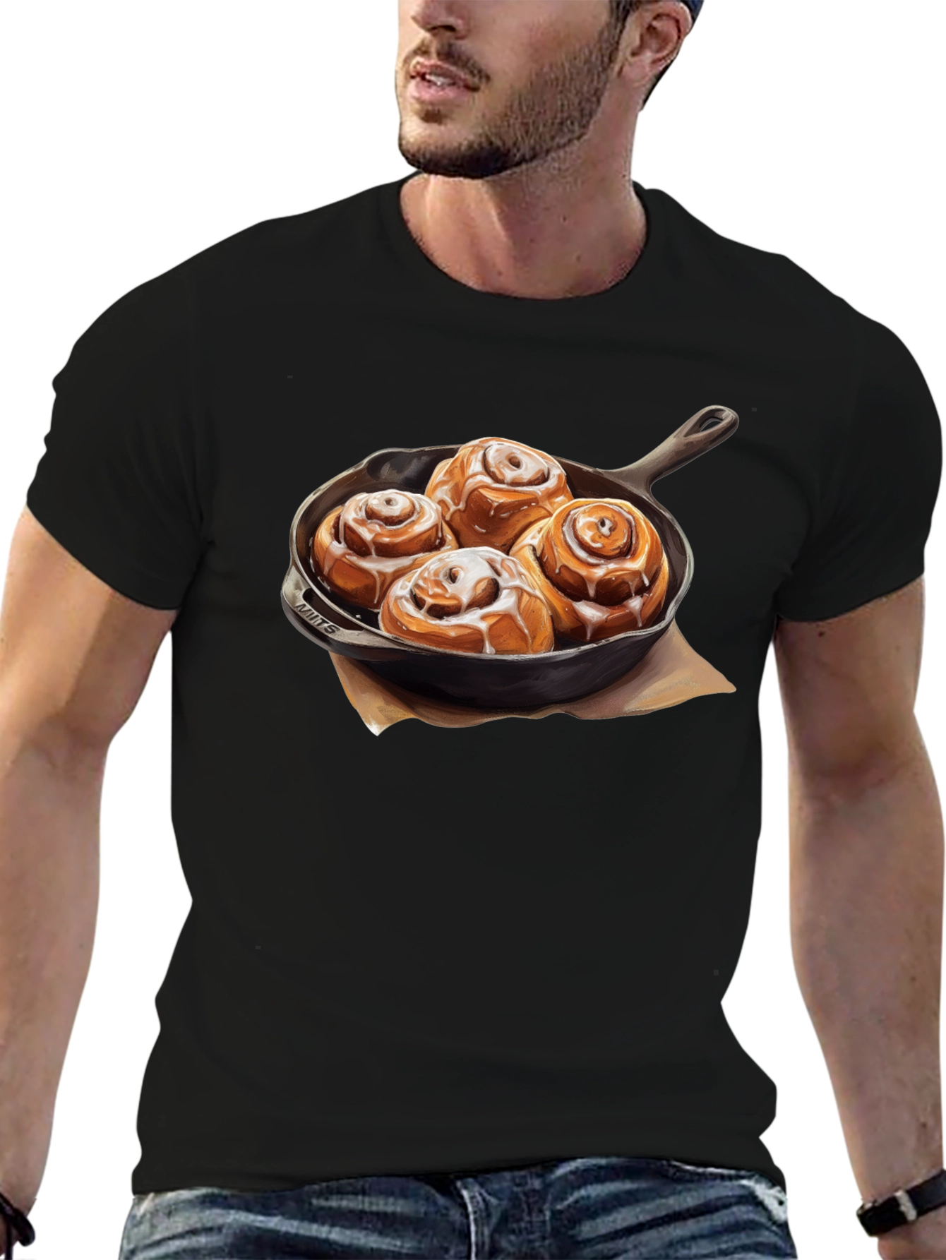 Cinnamon Roll T-Shirt - Sweet Treat Apparel