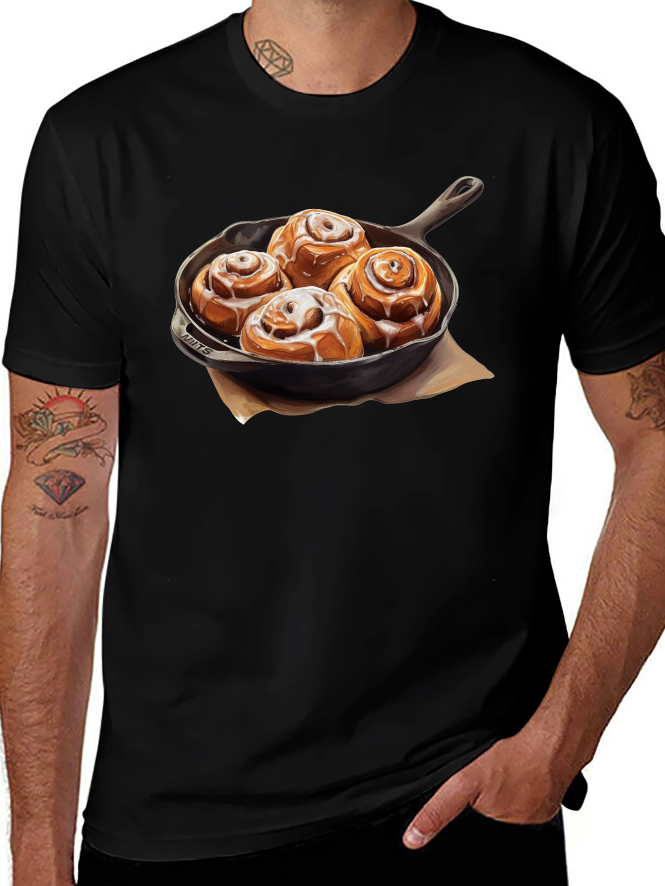 Cinnamon Roll T-Shirt - Sweet Treat Apparel