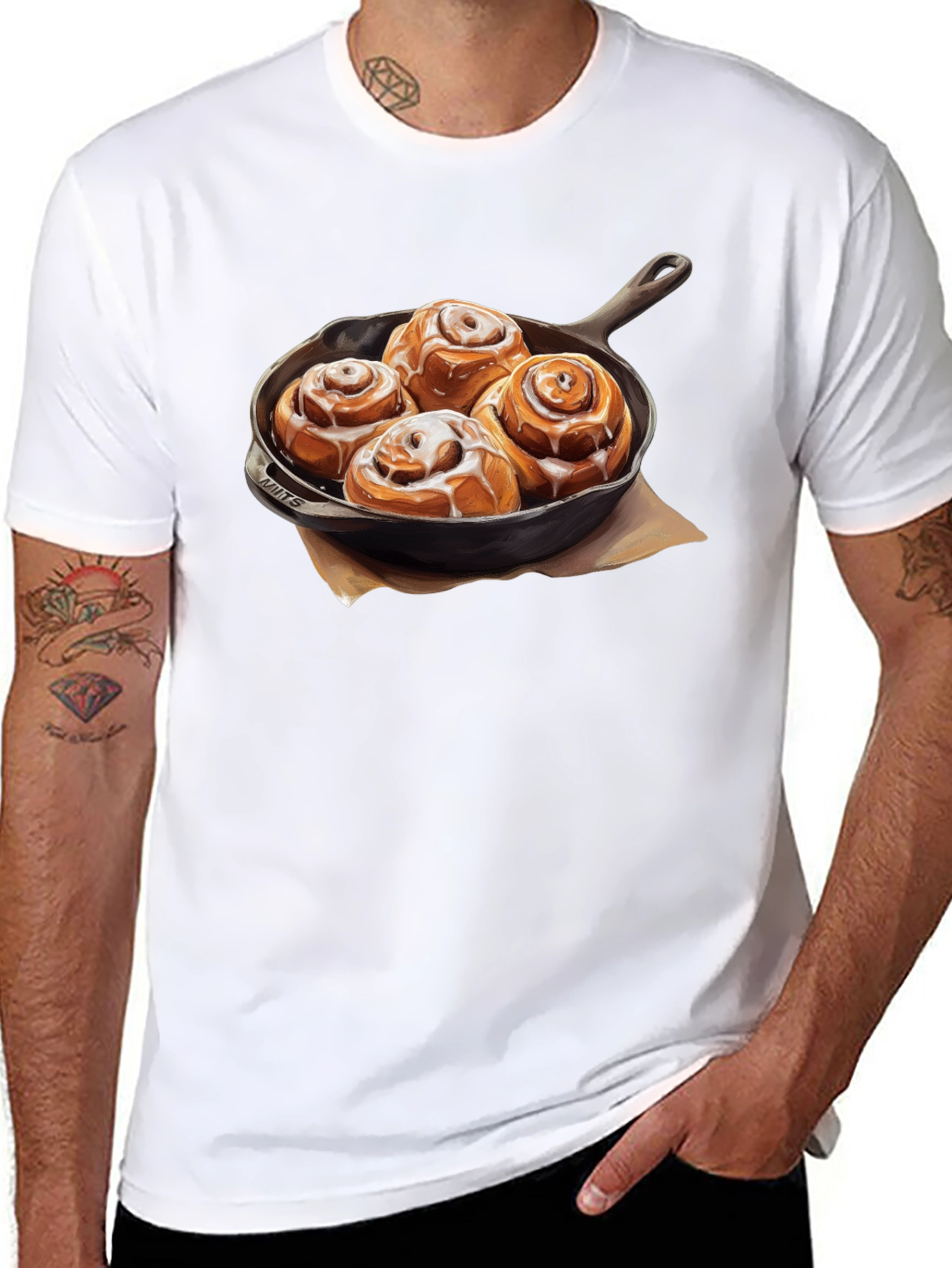 Cinnamon Roll T-Shirt - Sweet Treat Apparel