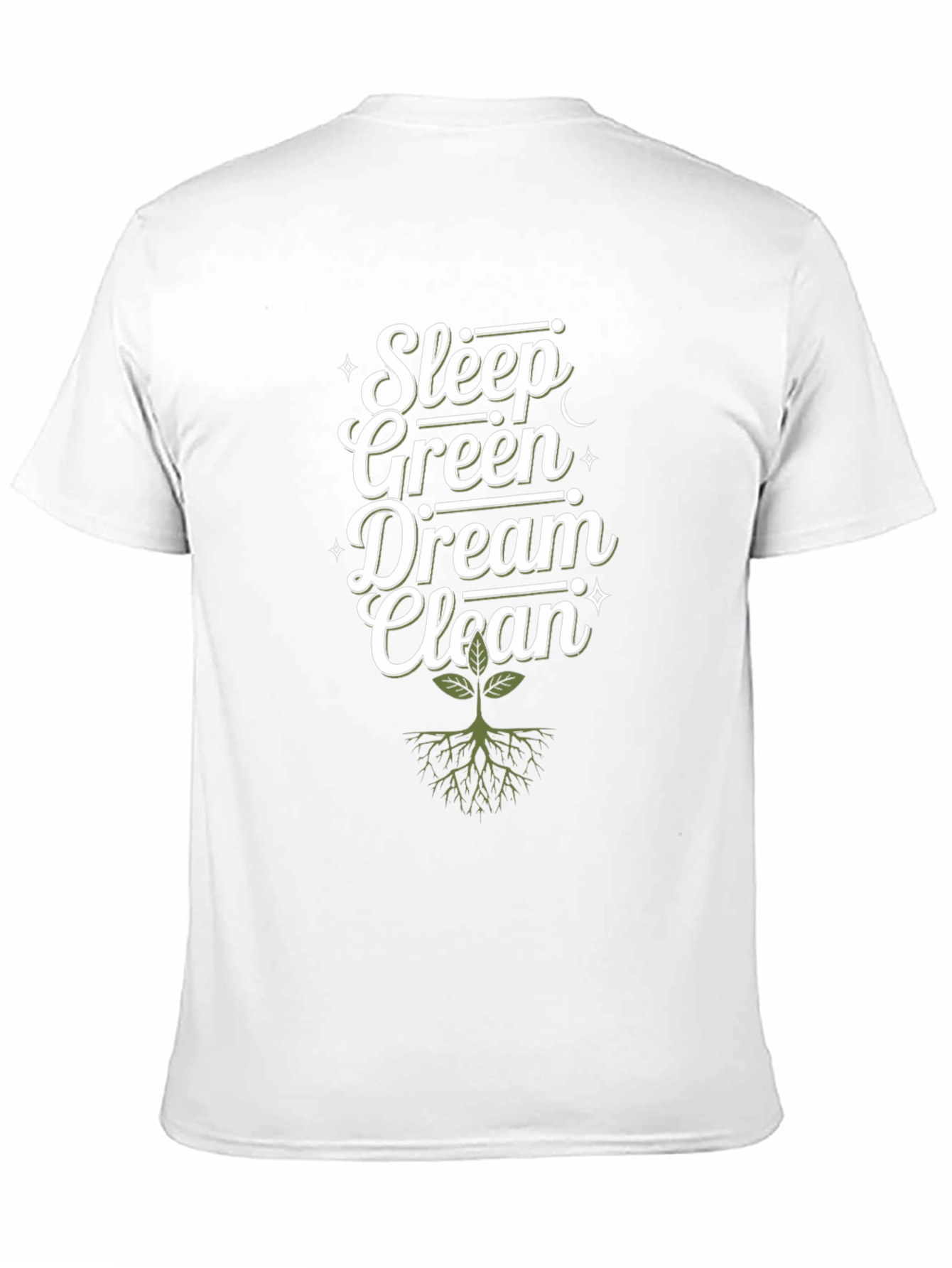 Sleep Green Dream Clean Graphic Tee - Eco-Friendly