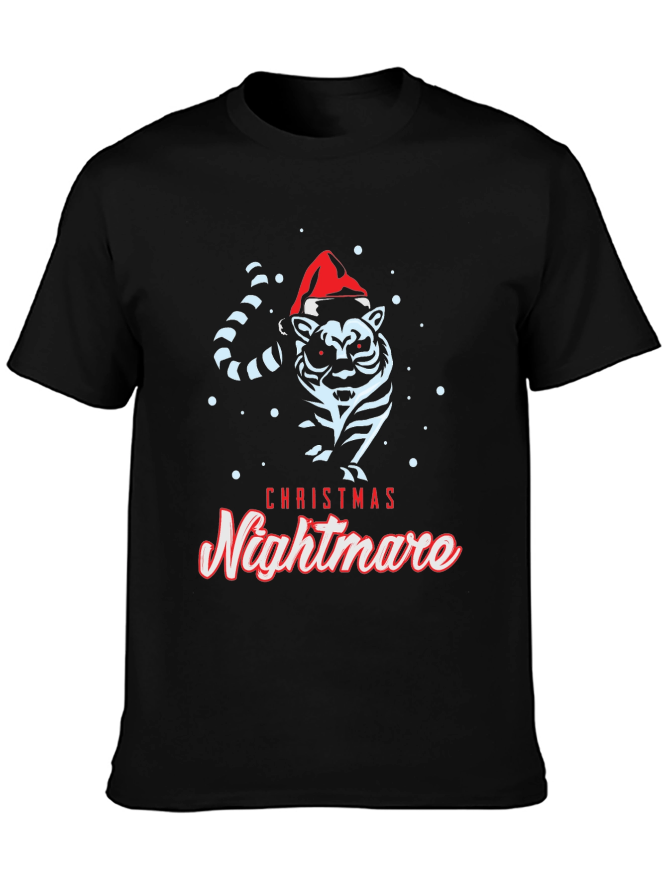 Christmas Nightmare Tiger Graphic Tee