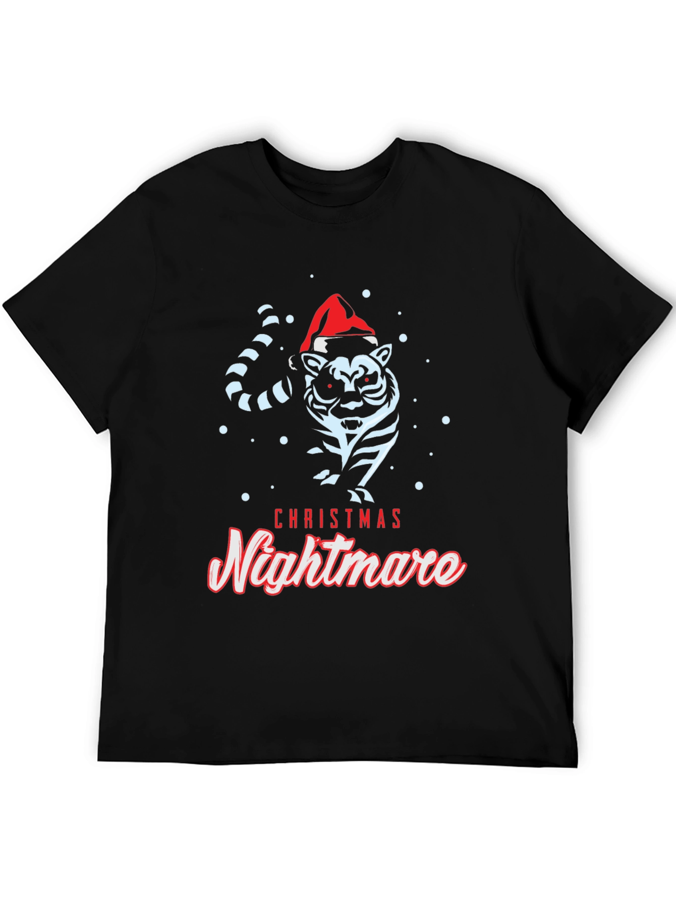 Christmas Nightmare Tiger Graphic Tee