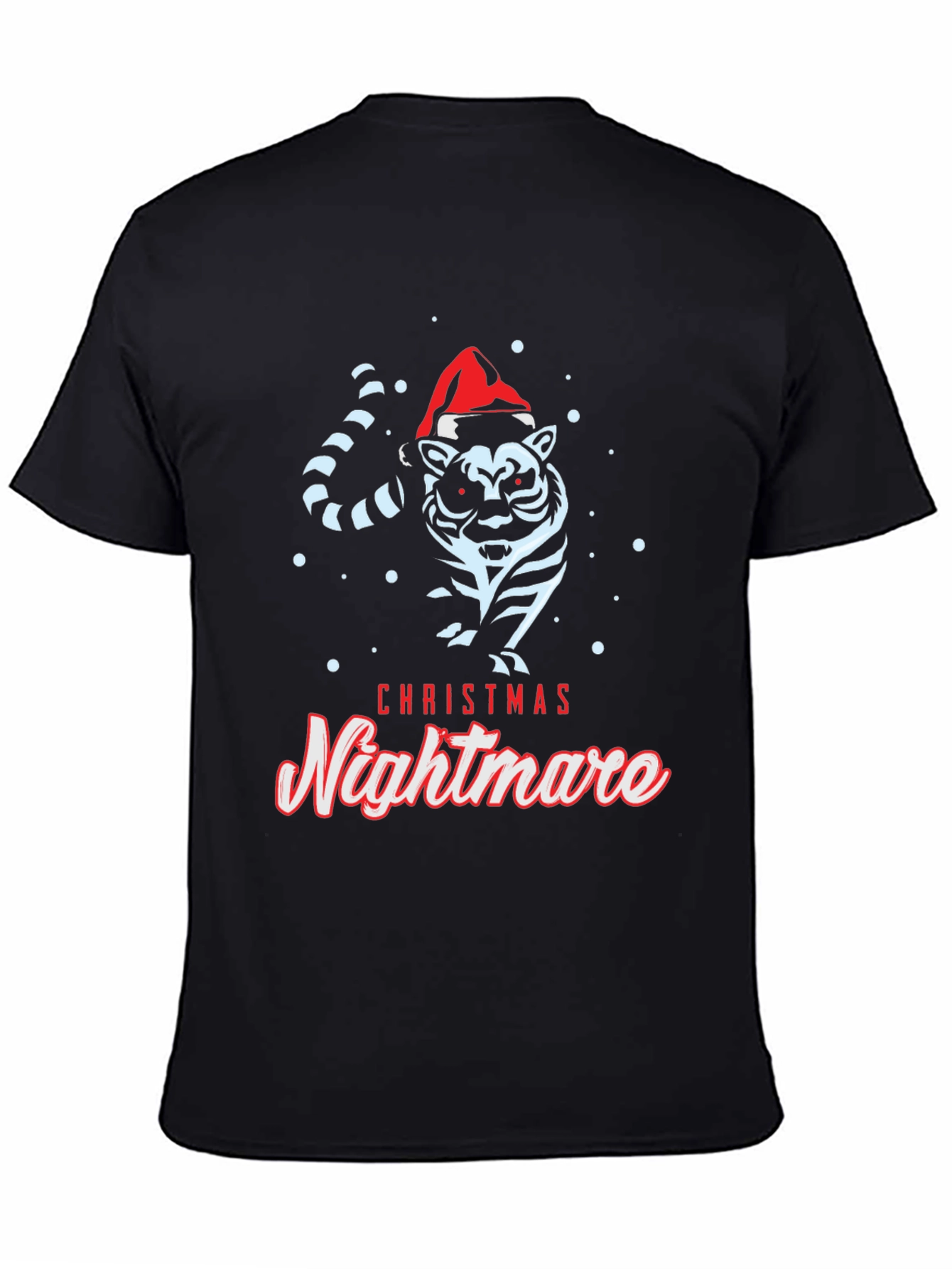 Christmas Nightmare Tiger Graphic Tee
