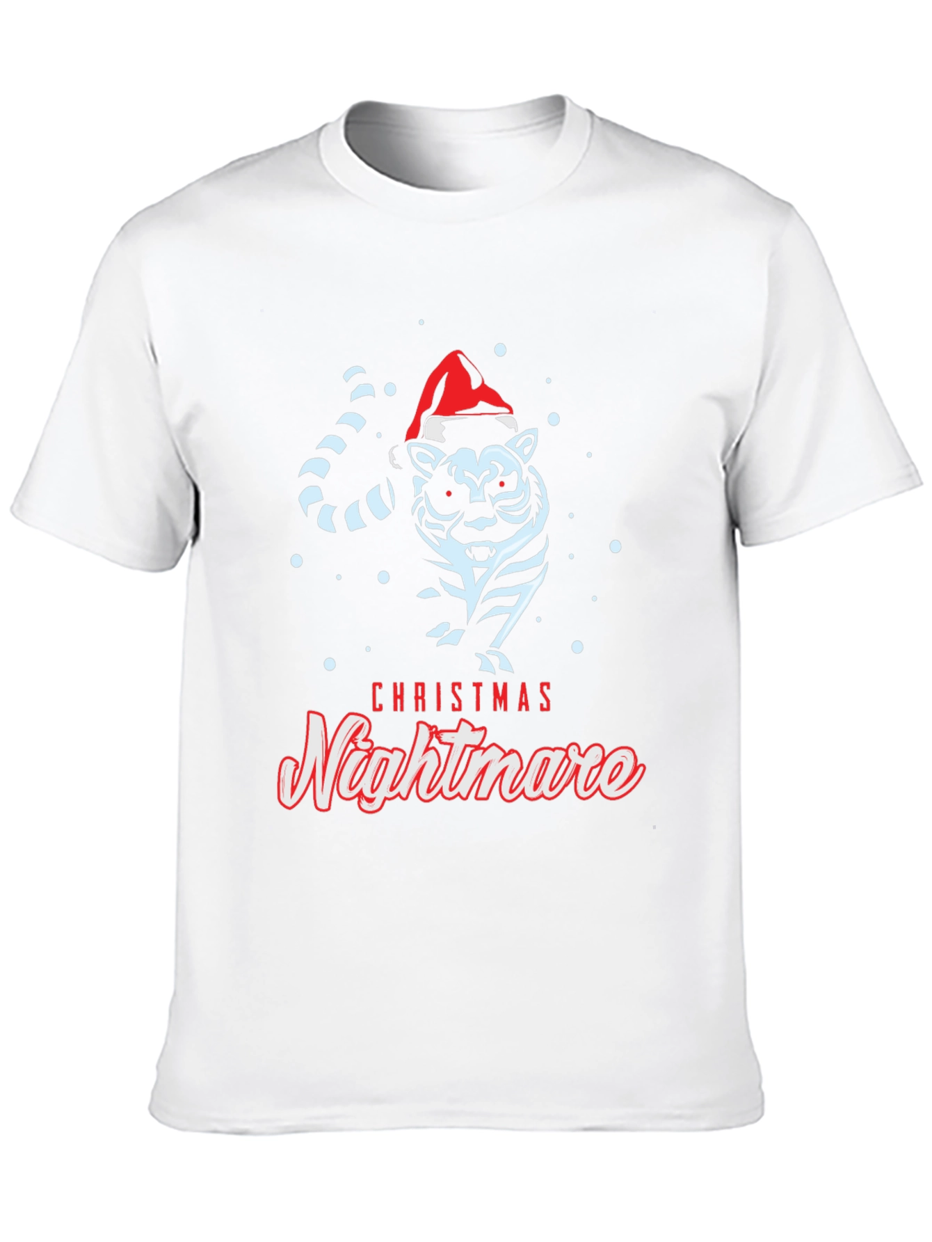 Christmas Nightmare Tiger Graphic Tee