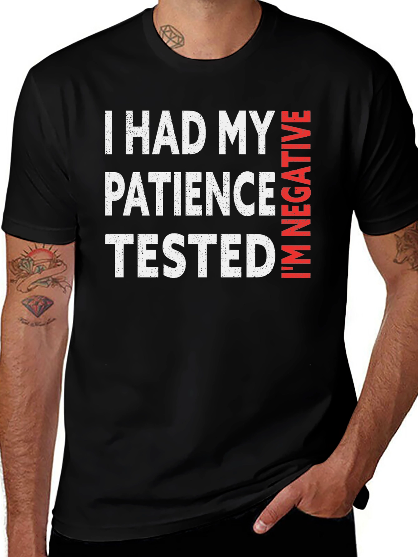 Patience Tested T-Shirt - Funny Sarcastic Tee
