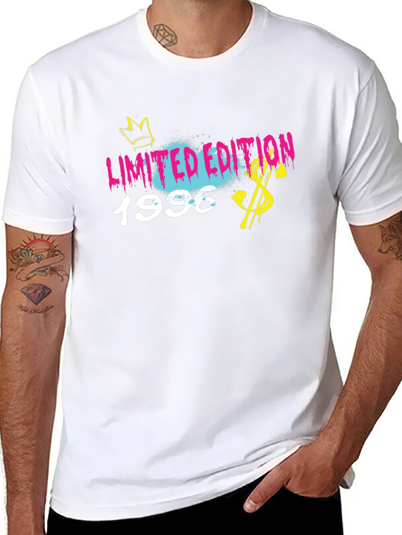 Limited Edition 1996 Graphic Tee - Black