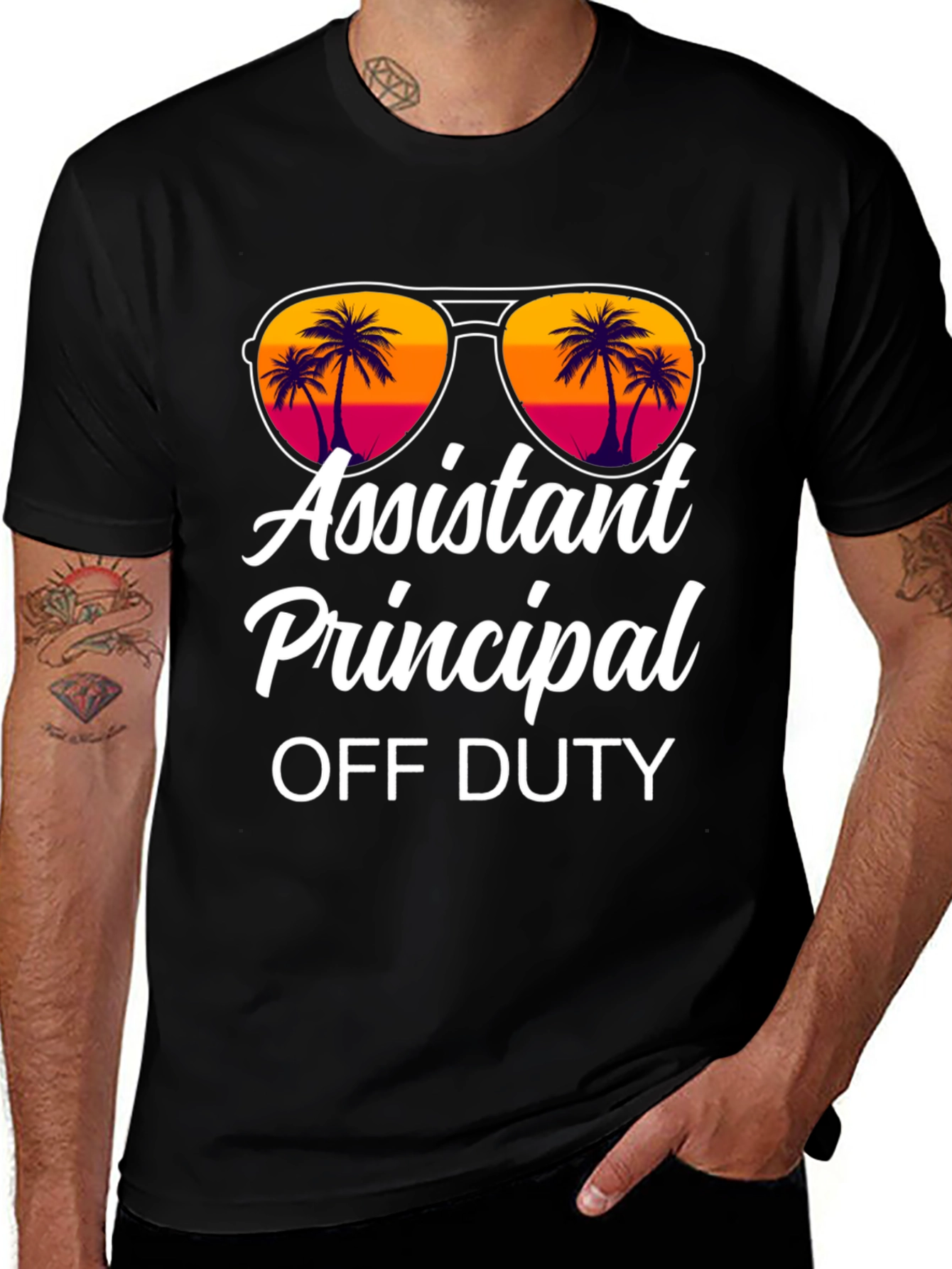 Assistant Principal Off Duty Graphic Tee