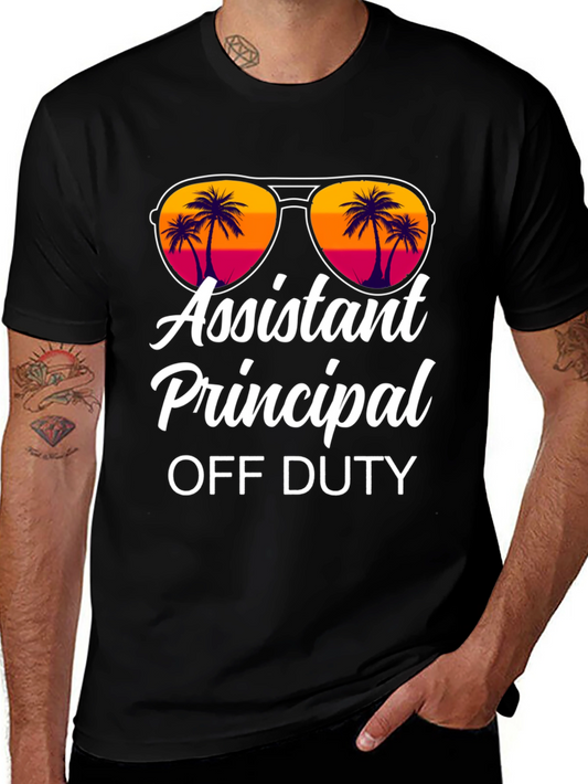 Assistant Principal Off Duty Graphic Tee