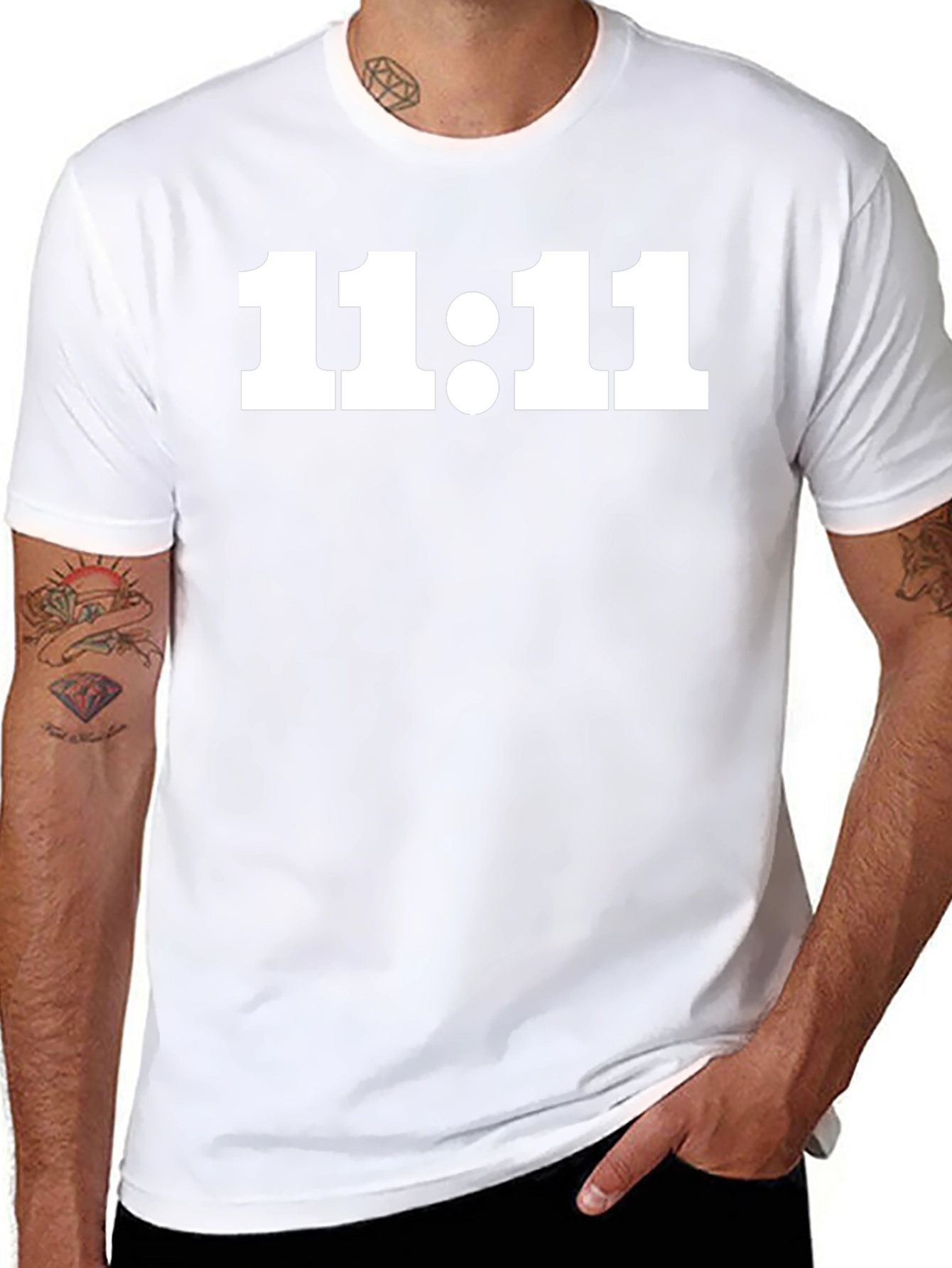 11:11 Graphic Tee - Lucky Number Soft Cotton Shirt