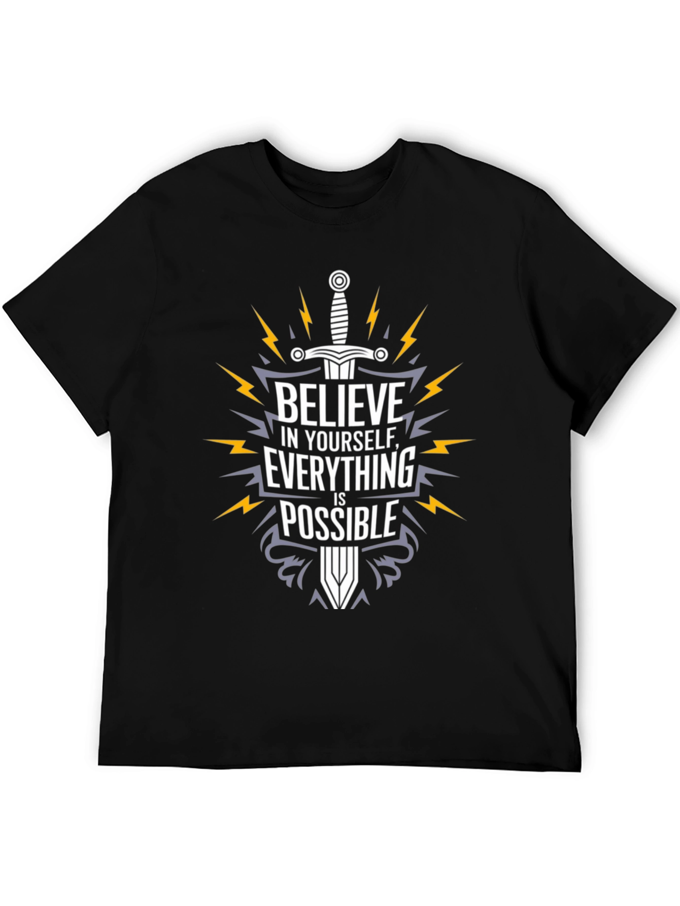 Believe T-Shirt - Motivational Graphic Tee