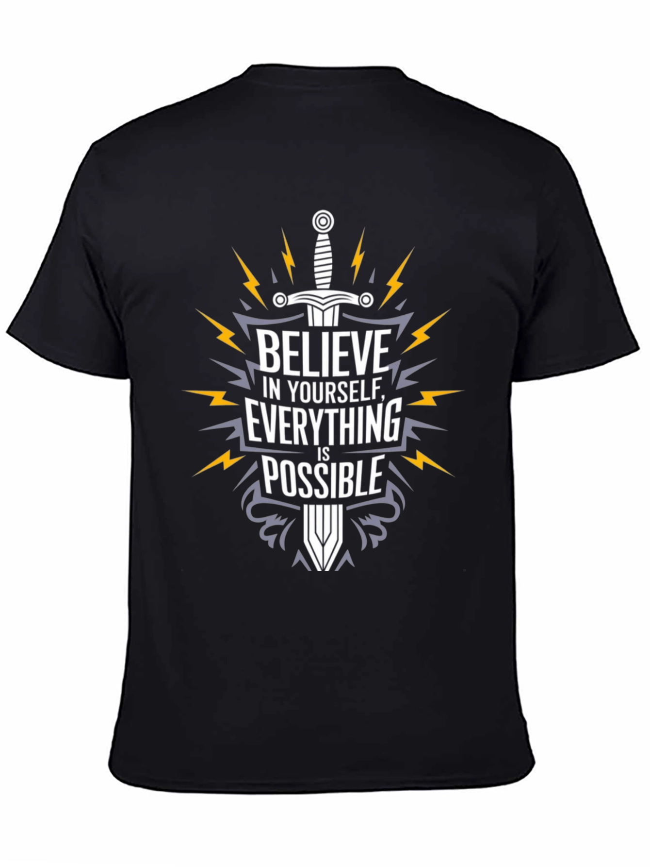 Believe T-Shirt - Motivational Graphic Tee