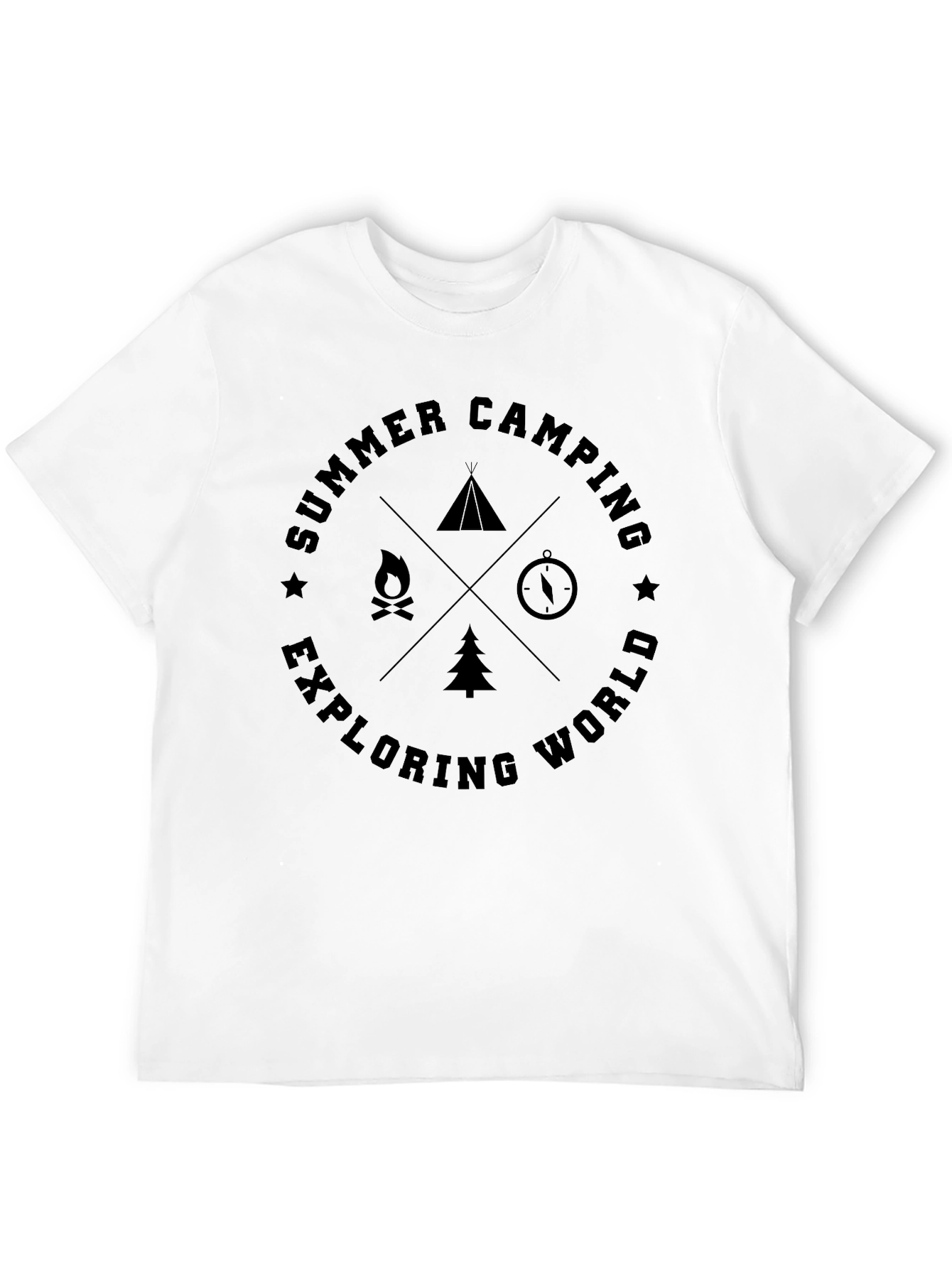 Summer Camping T-Shirt: Explore the World!