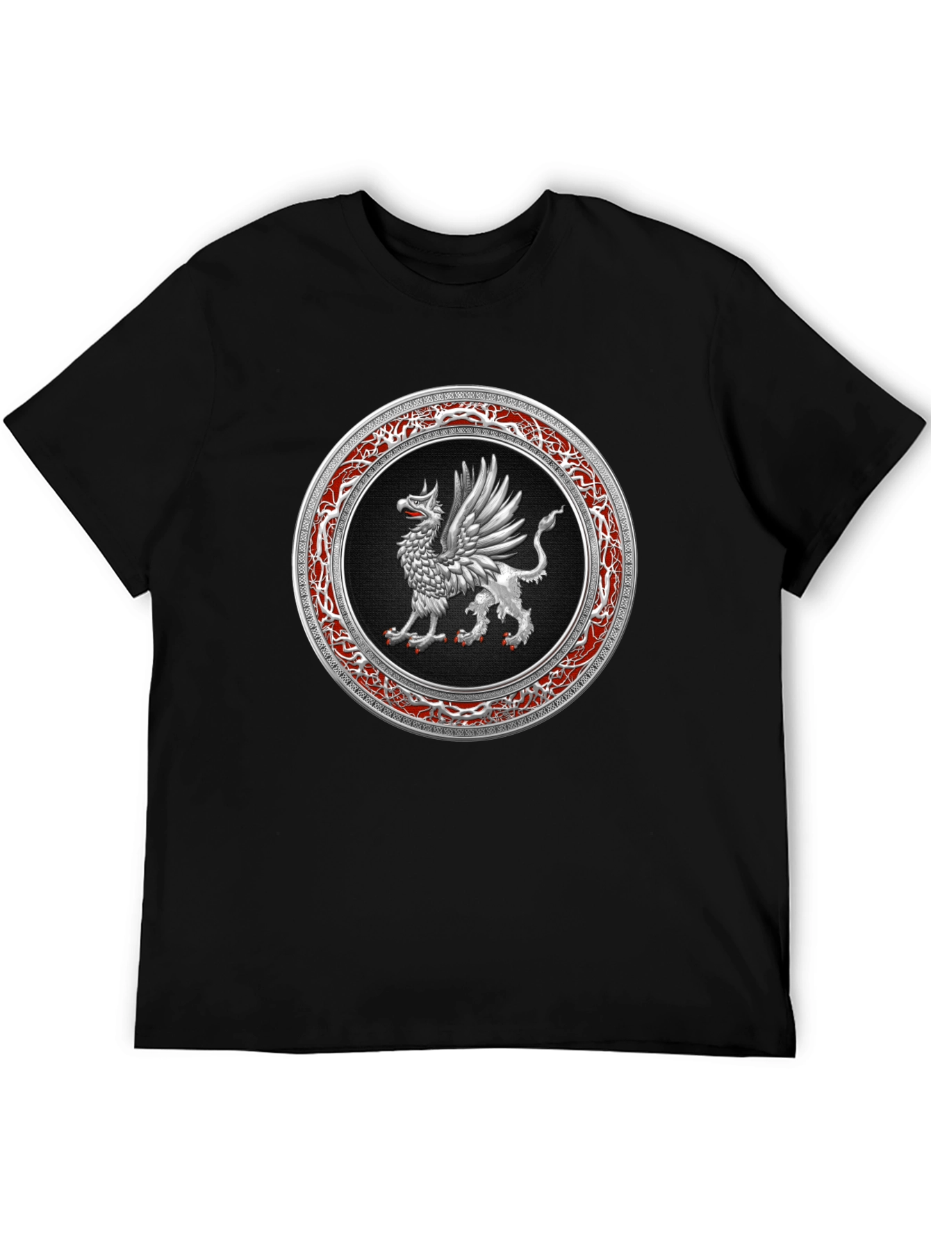 Griffin Emblem Black T-Shirt