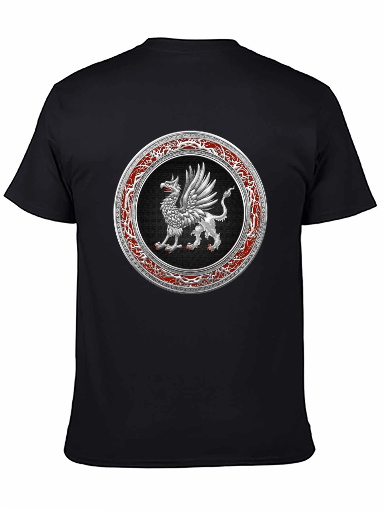 Griffin Emblem Black T-Shirt